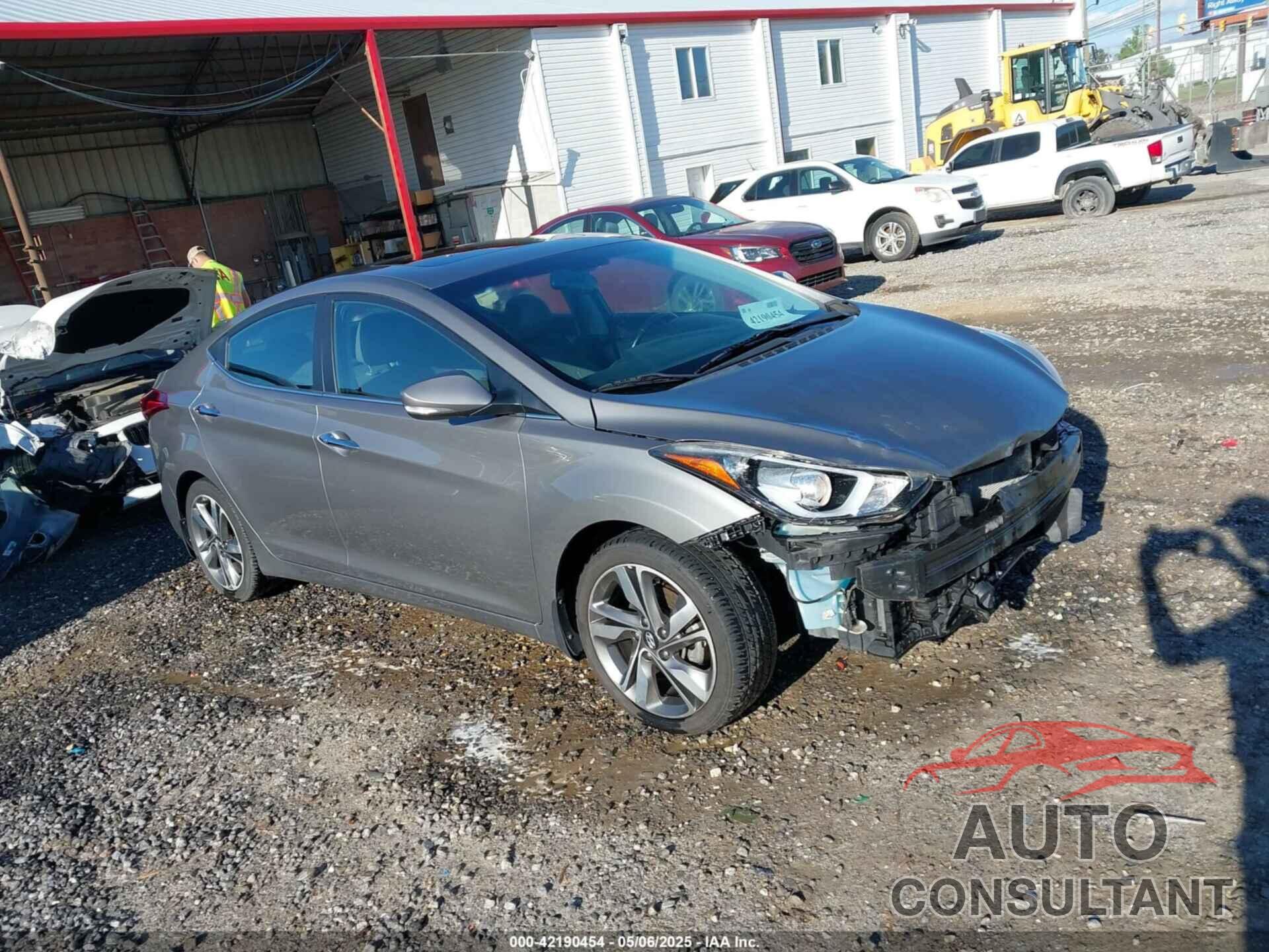 HYUNDAI ELANTRA 2014 - 5NPDH4AE3EH508629