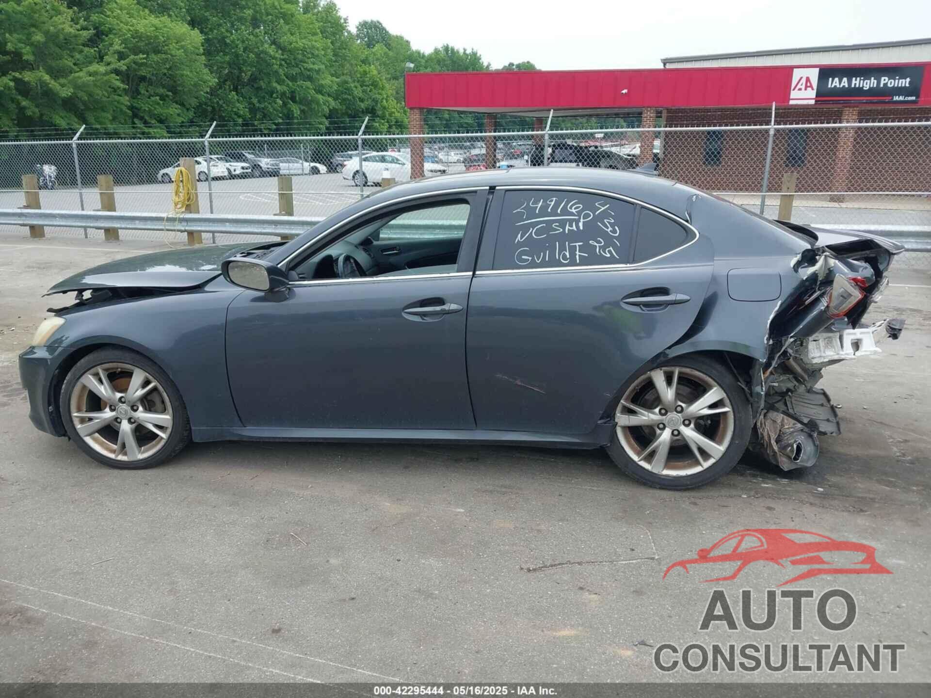 LEXUS IS 250 2010 - JTHBF5C25A5113298