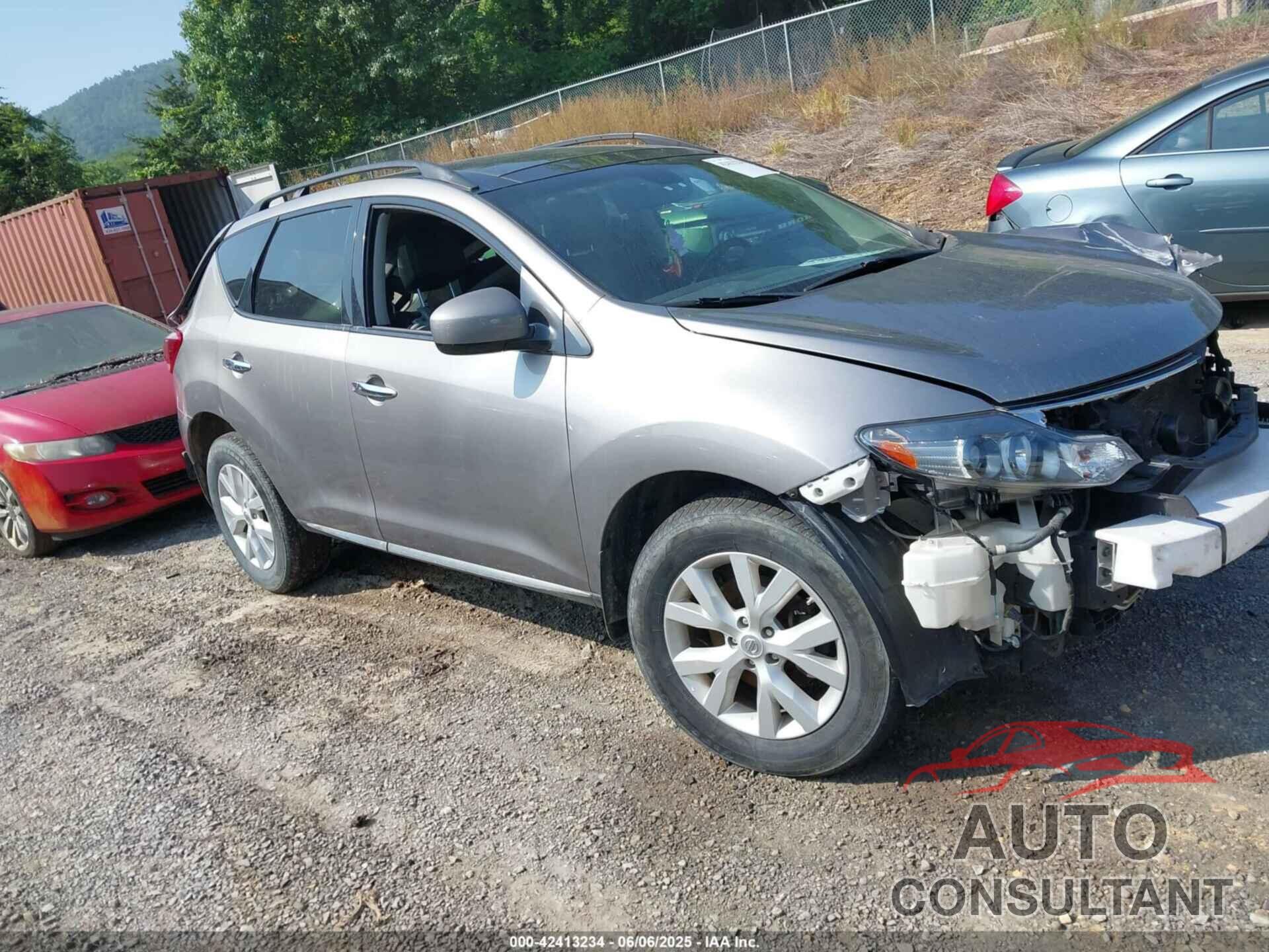 NISSAN MURANO 2012 - JN8AZ1MW6CW219954