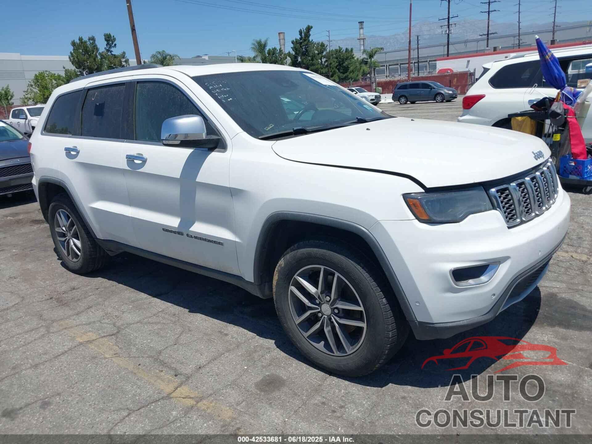 JEEP GRAND CHEROKEE 2017 - 1C4RJEBG9HC888382