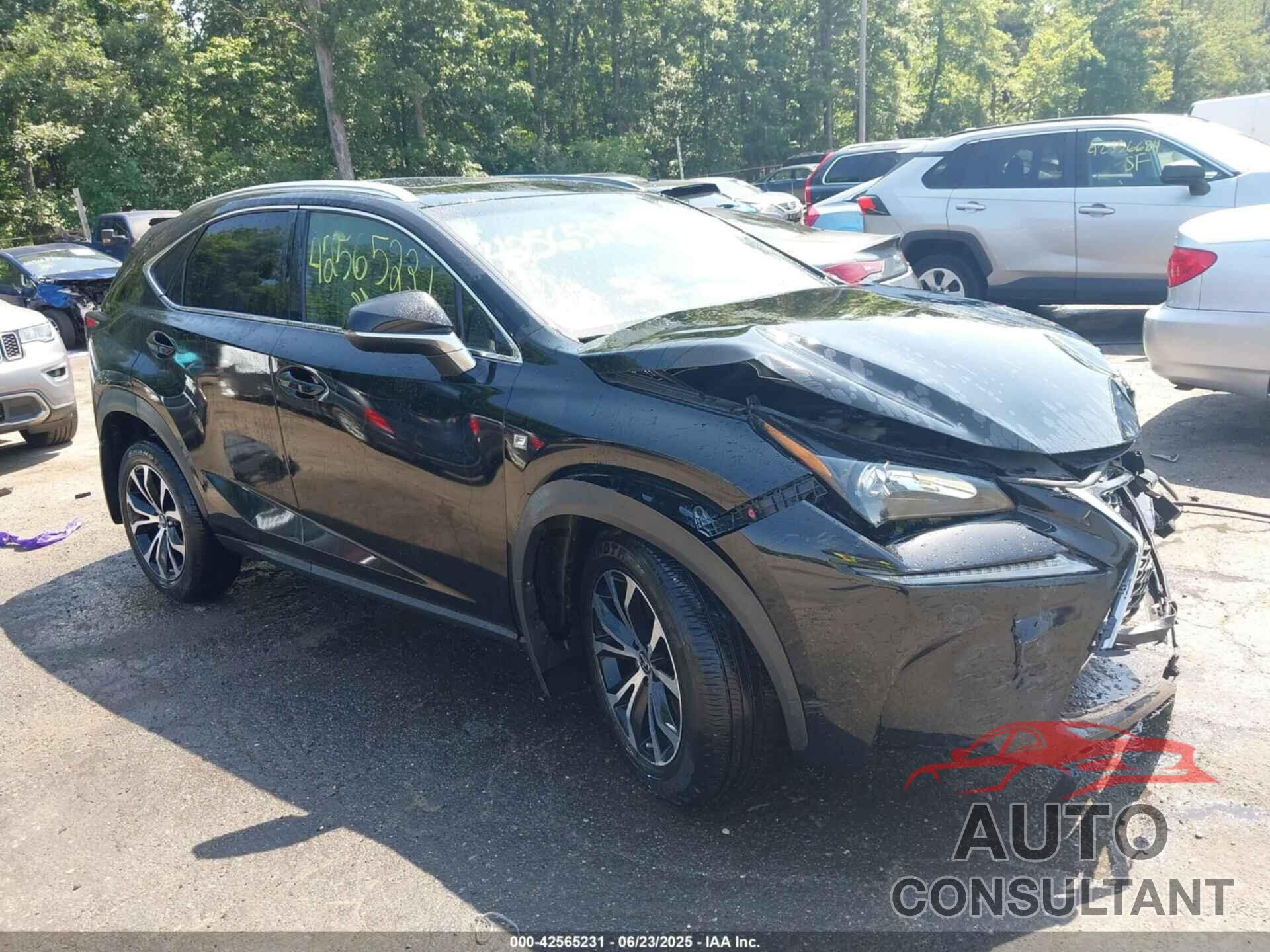 LEXUS NX 200T 2017 - JTJBARBZ0H2148104