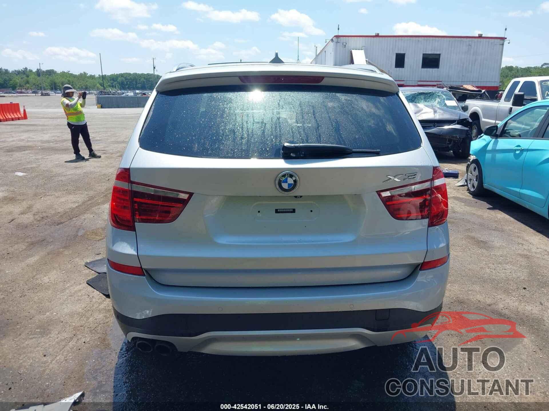 BMW X3 2015 - 5UXWX9C57F0D54934