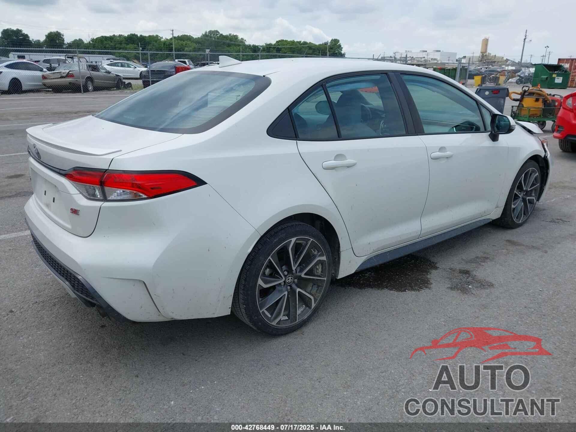 TOYOTA COROLLA 2020 - 5YFS4RCE6LP007795
