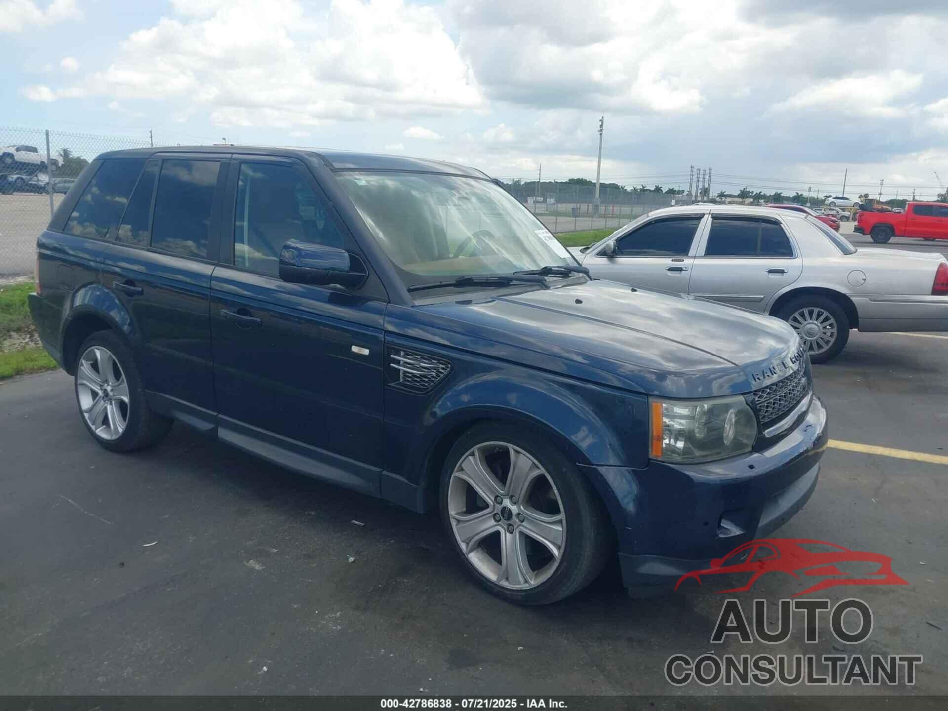 LAND ROVER RANGE ROVER SPORT 2012 - SALSK2D42CA742404
