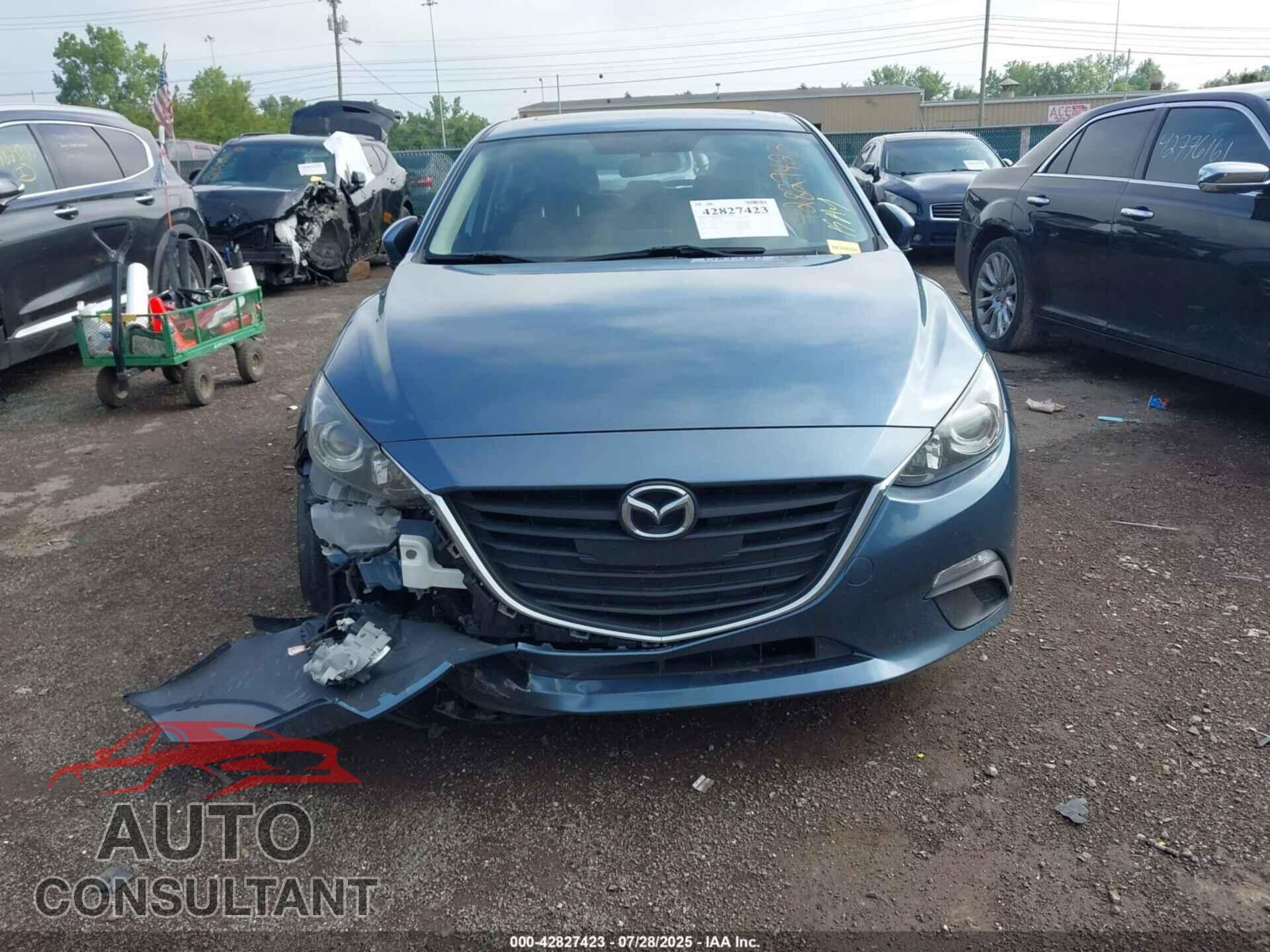 MAZDA MAZDA3 2014 - JM1BM1M76E1124205