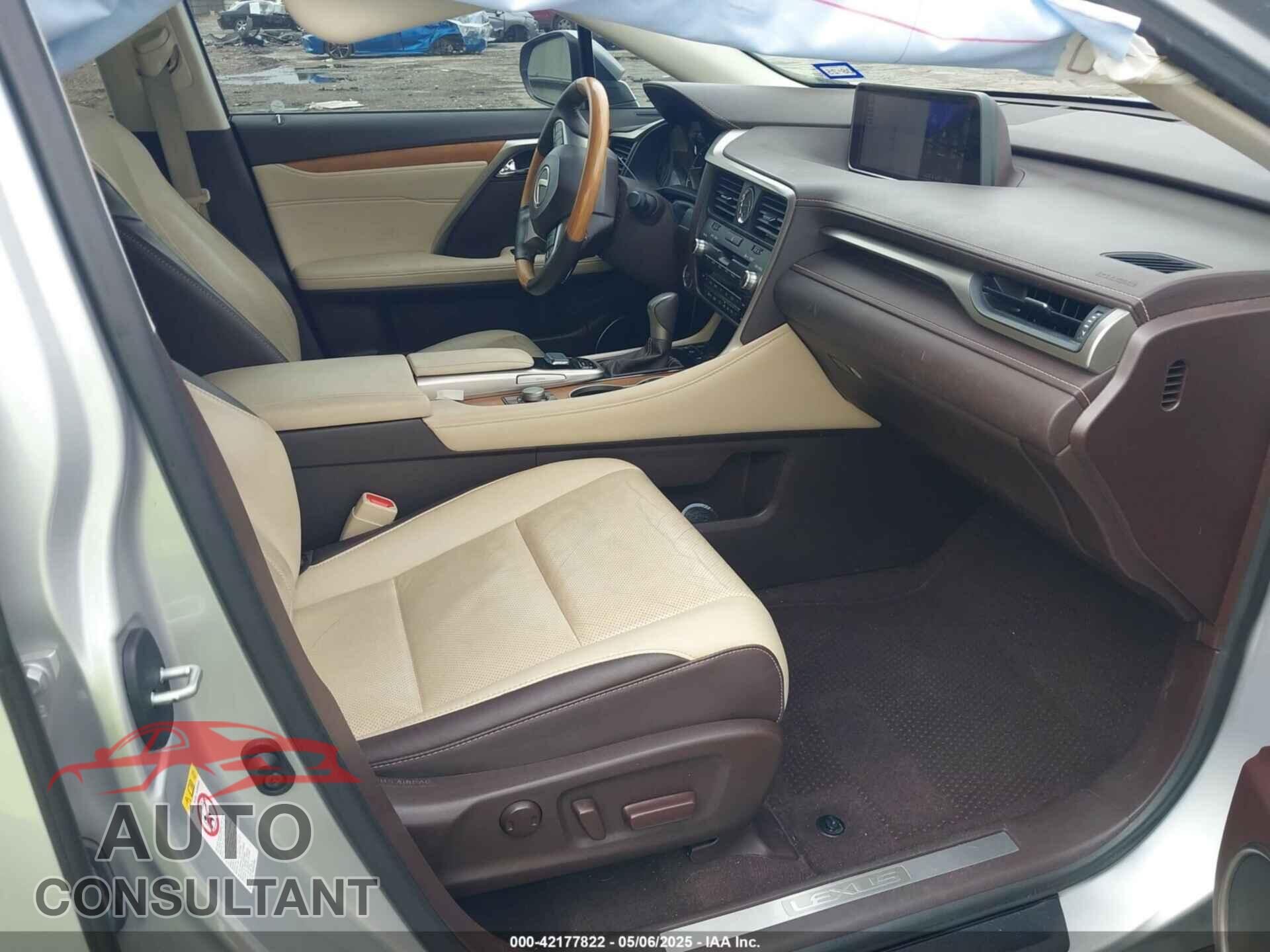 LEXUS RX 350 2017 - 2T2ZZMCA6HC044302