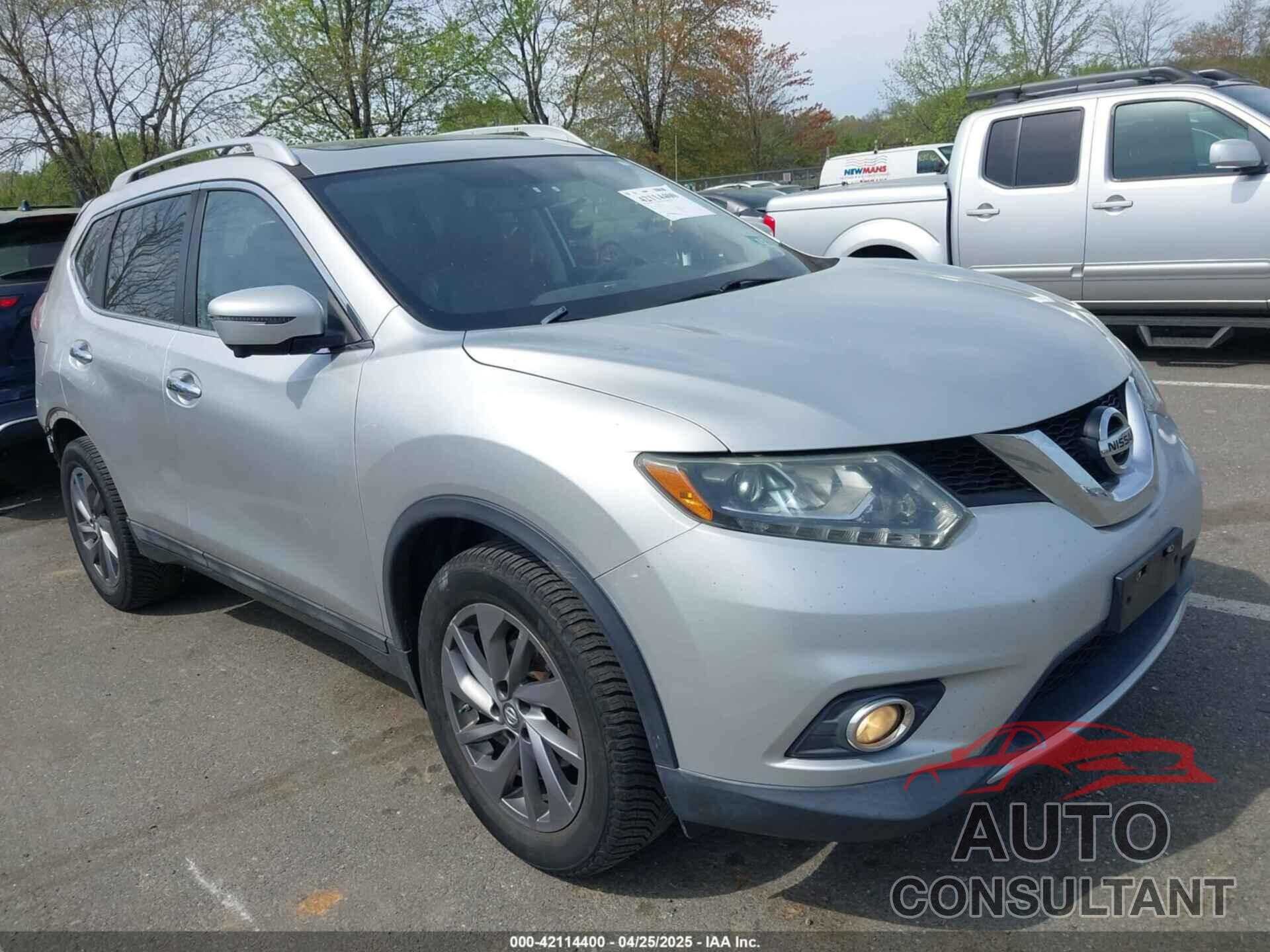 NISSAN ROGUE 2016 - 5N1AT2MV8GC752272