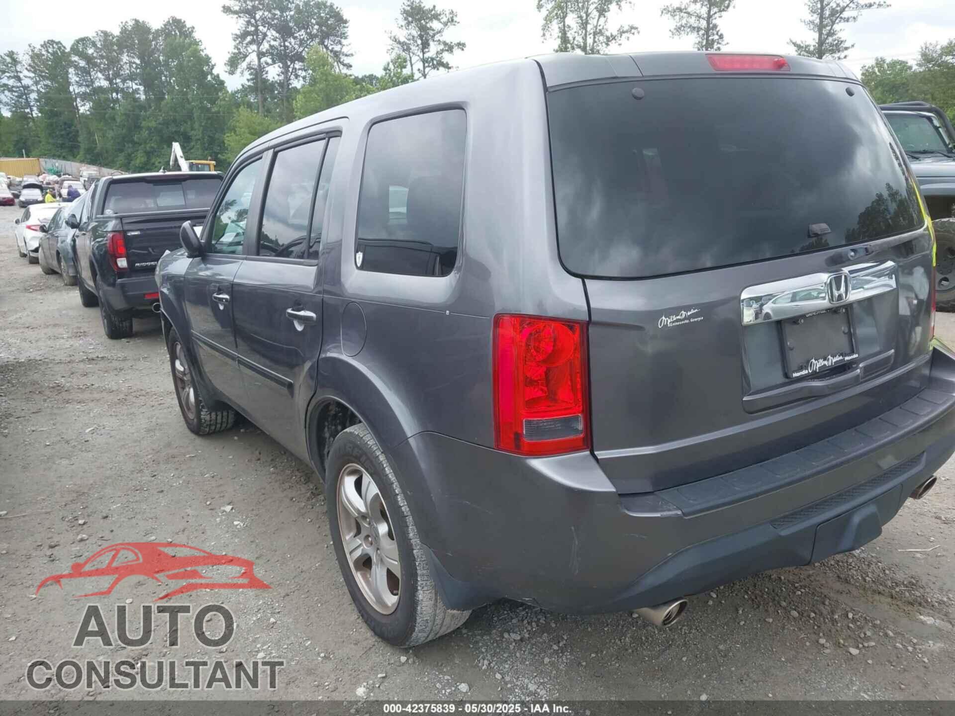 HONDA PILOT 2014 - 5FNYF3H54EB003396