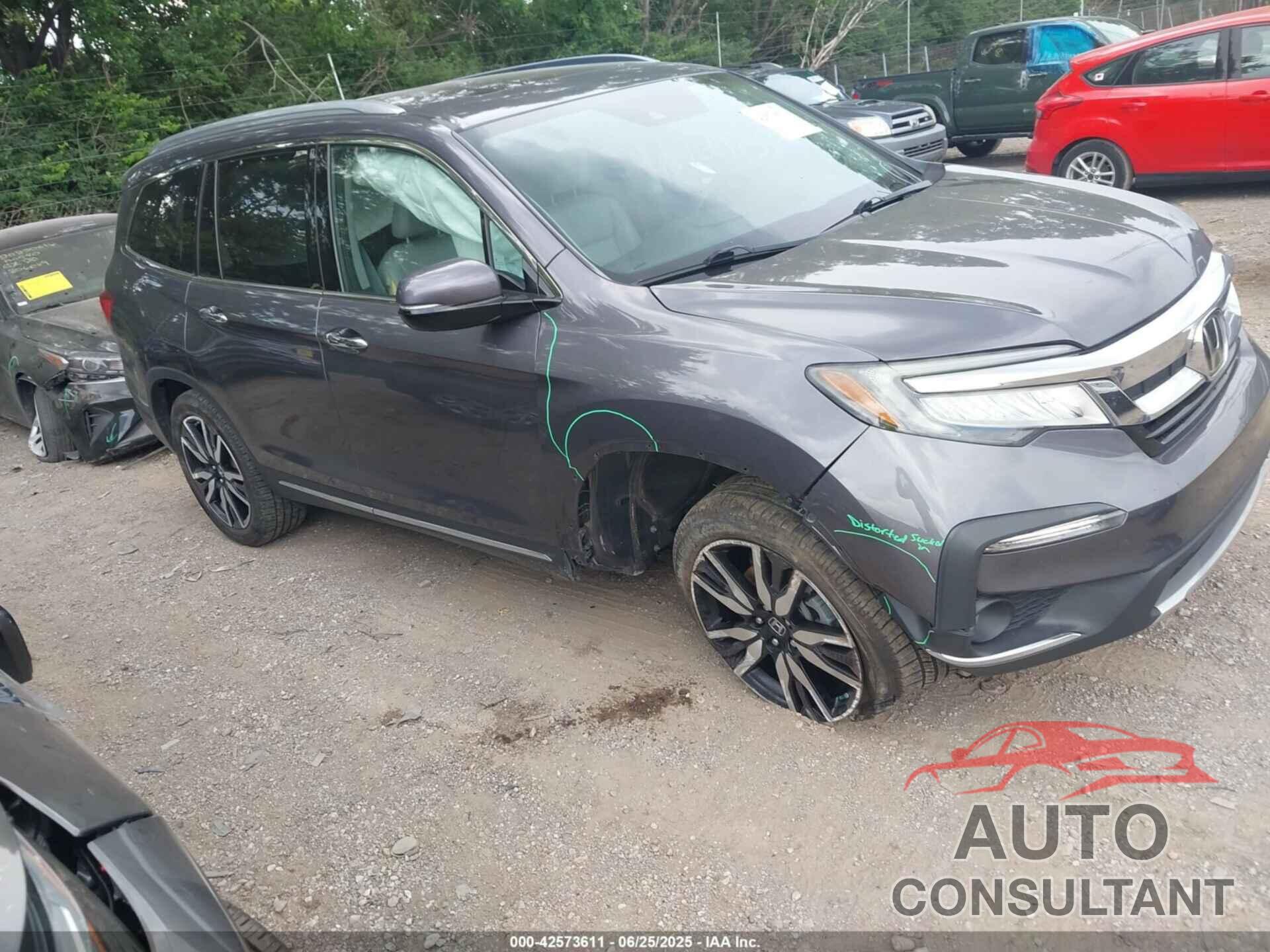HONDA PILOT 2019 - 5FNYF6H65KB037613