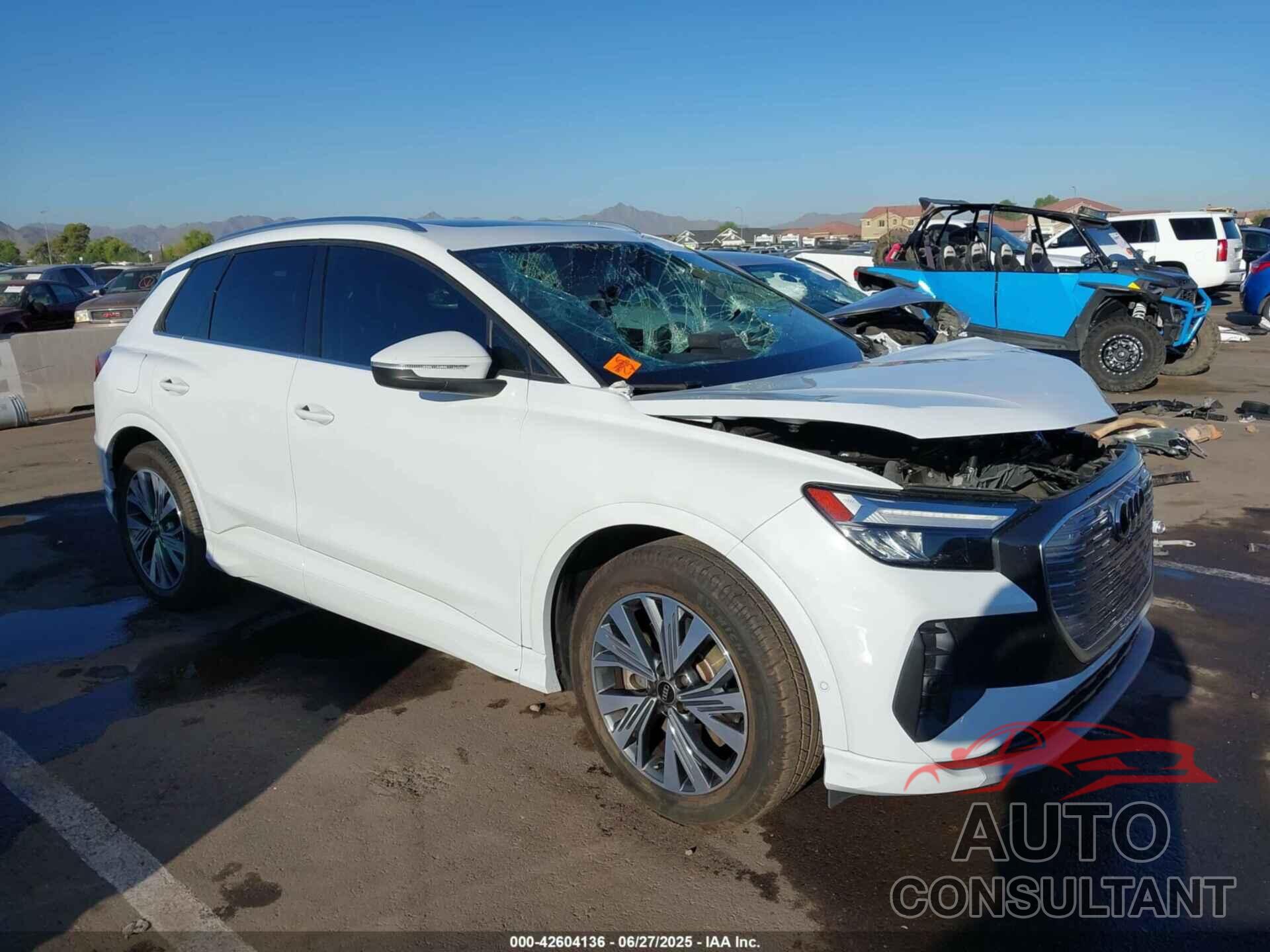 AUDI Q4 E-TRON 2023 - WA1BCBFZ2PP012499