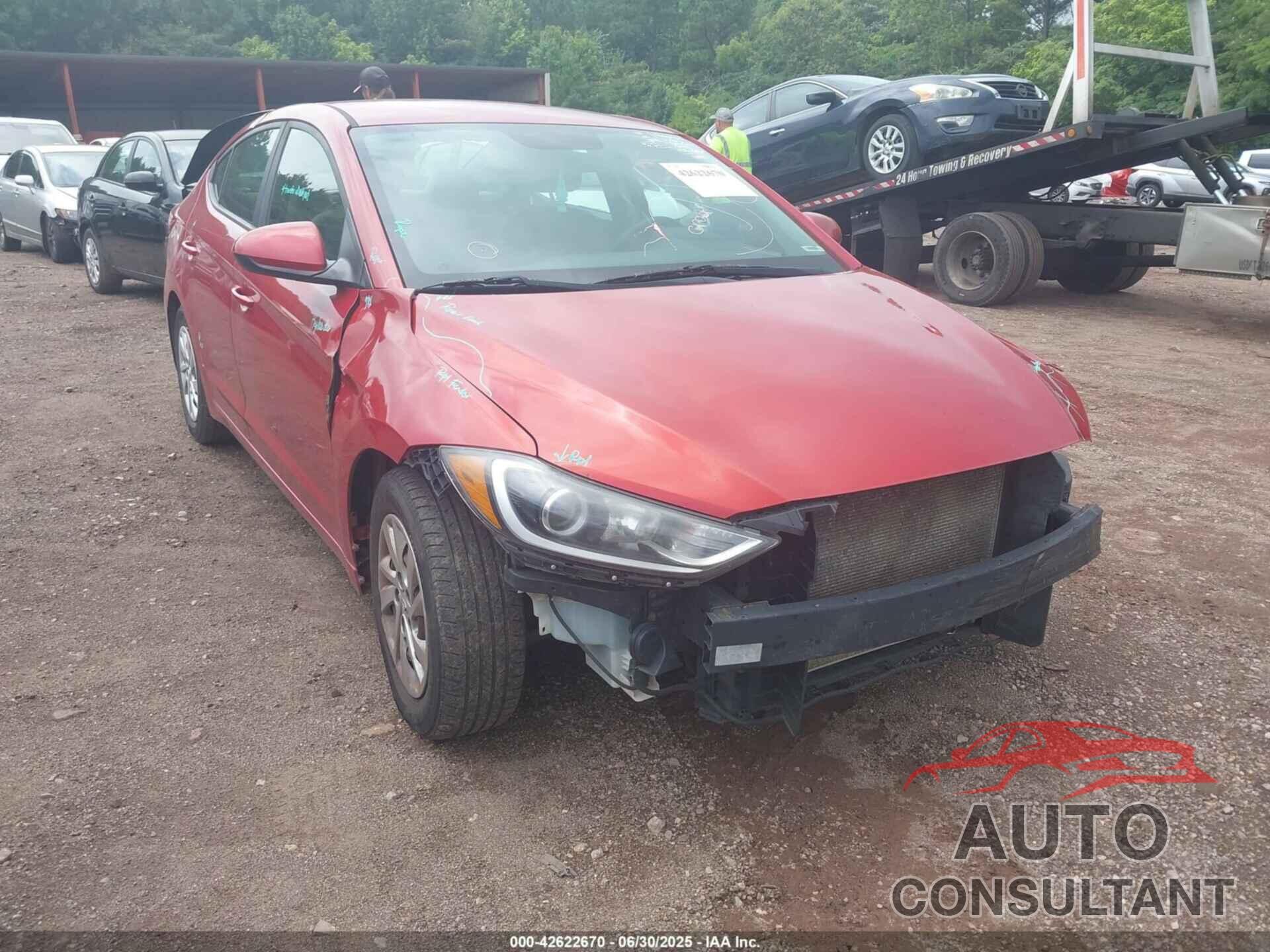 HYUNDAI ELANTRA 2018 - 5NPD74LF7JH371374
