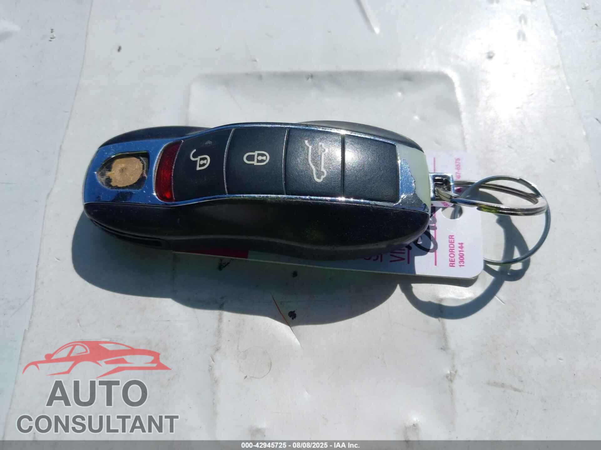 PORSCHE CAYENNE 2011 - WP1AA2A26BLA00159