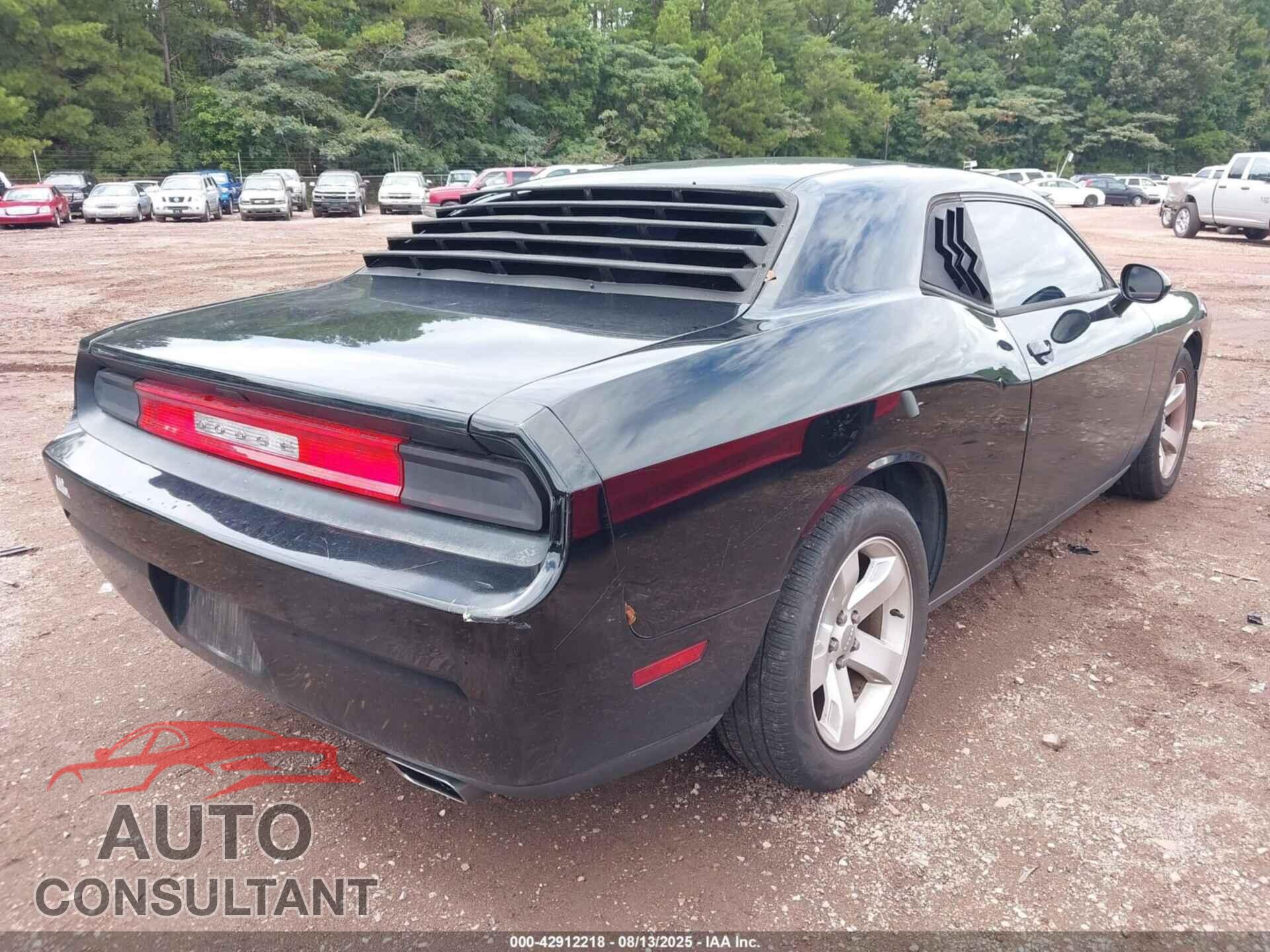 DODGE CHALLENGER 2012 - 2C3CDYAG3CH290850
