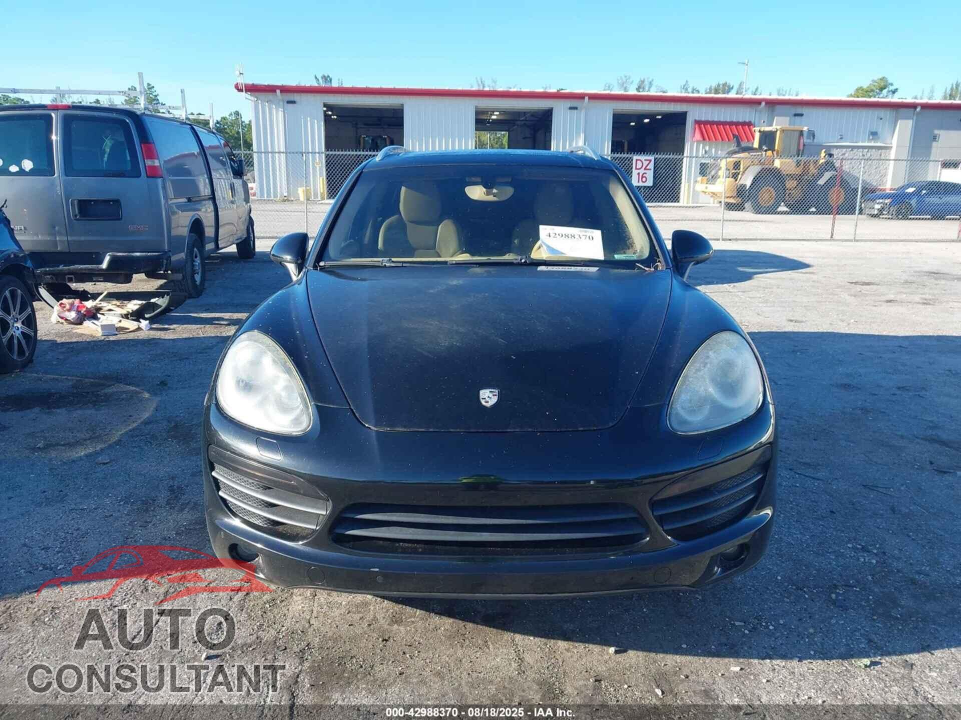 PORSCHE CAYENNE 2011 - WP1AB2A28BLA54494