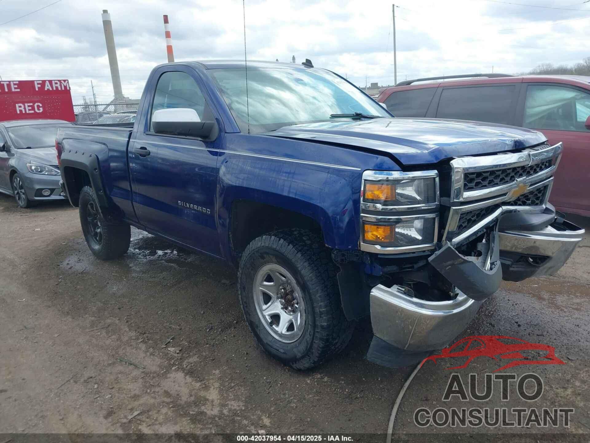 CHEVROLET SILVERADO 1500 2014 - 1GCNKPEH9EZ336725