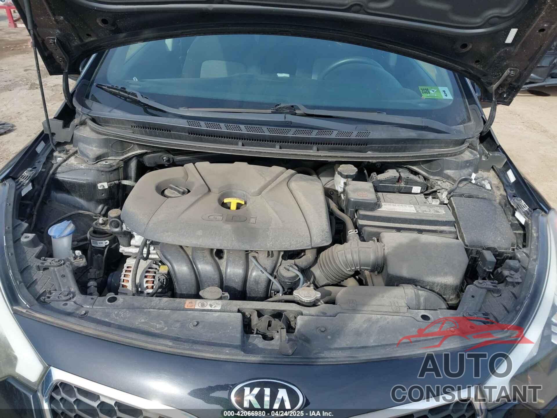 KIA FORTE 2016 - KNAFK5A88G5585328