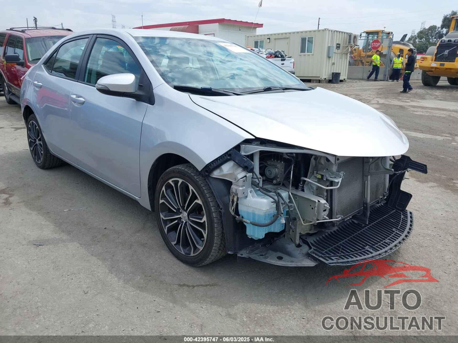TOYOTA COROLLA 2016 - 5YFBURHE3GP485641