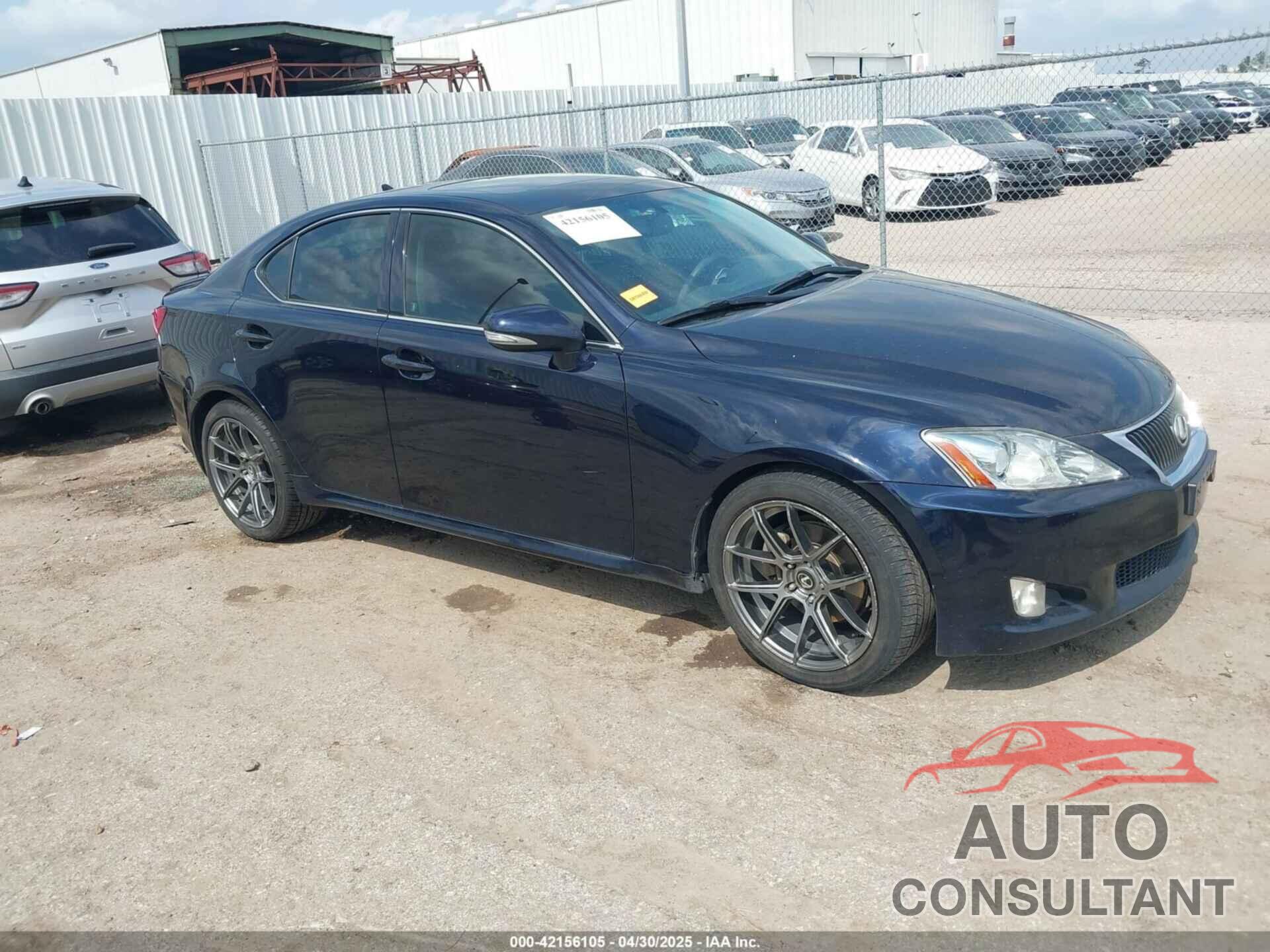 LEXUS IS 250 2009 - JTHBK262695090860