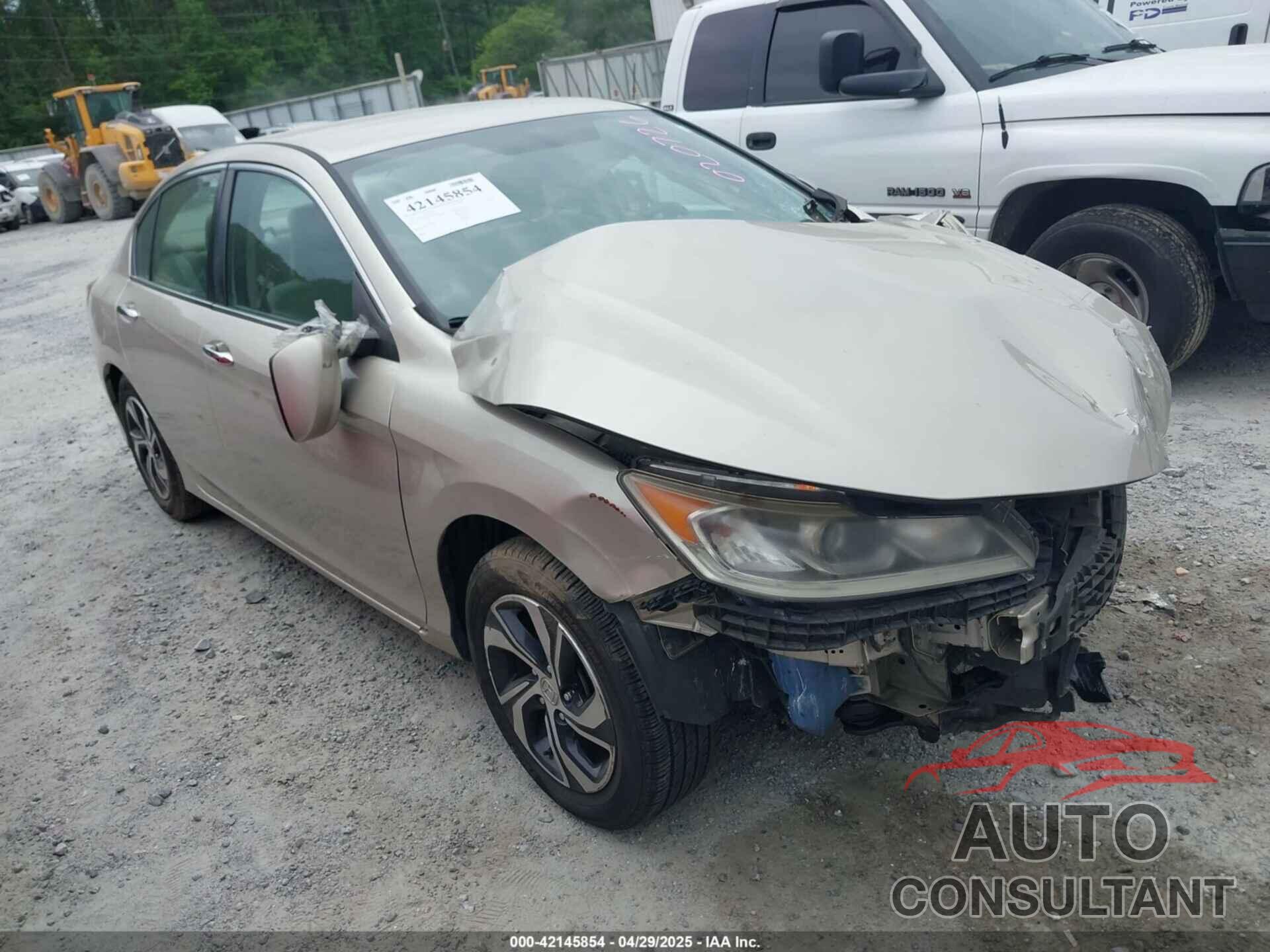 HONDA ACCORD 2016 - 1HGCR2F34GA020726