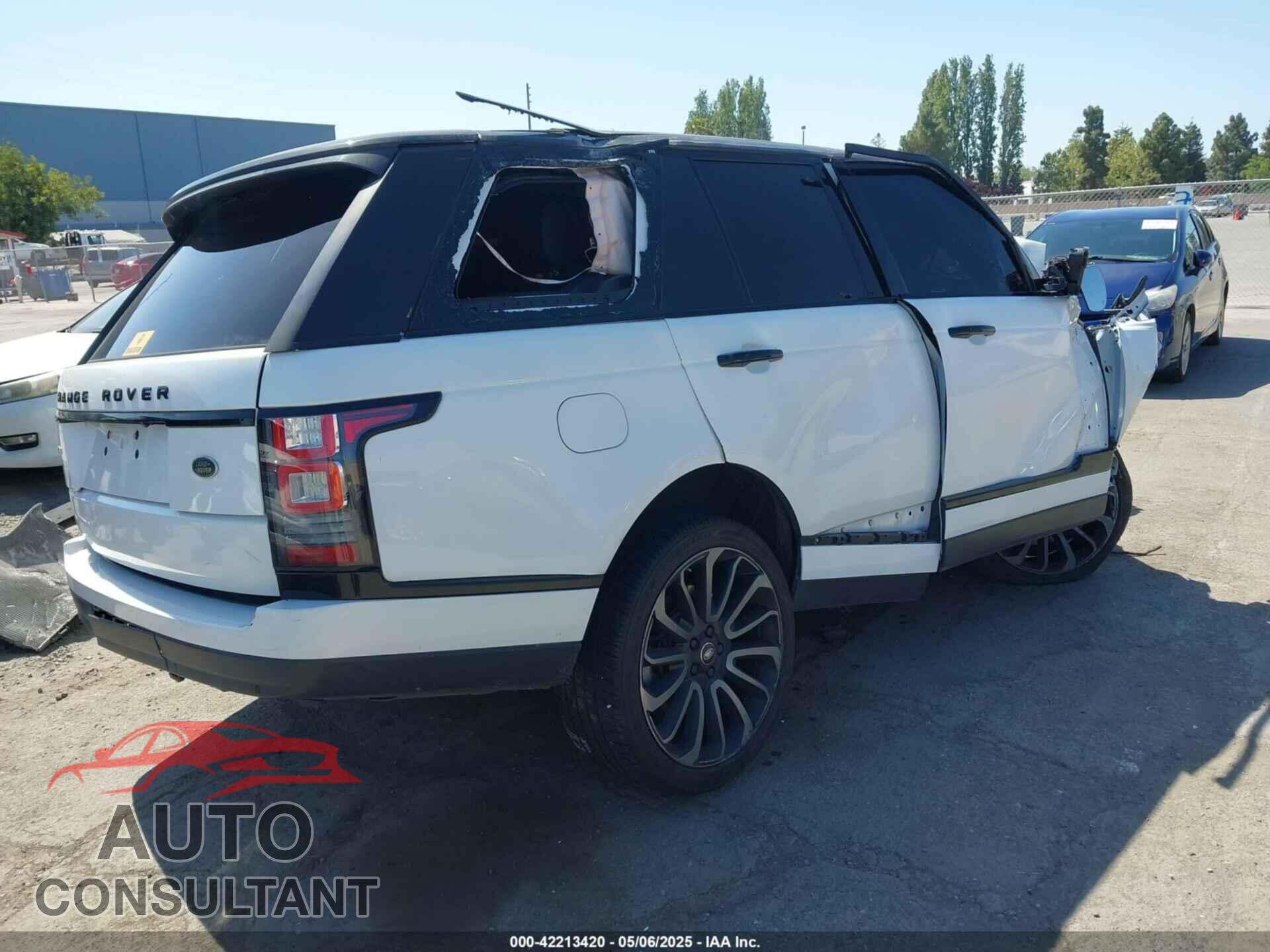 LAND ROVER RANGE ROVER 2015 - SALGS2TF5FA226566