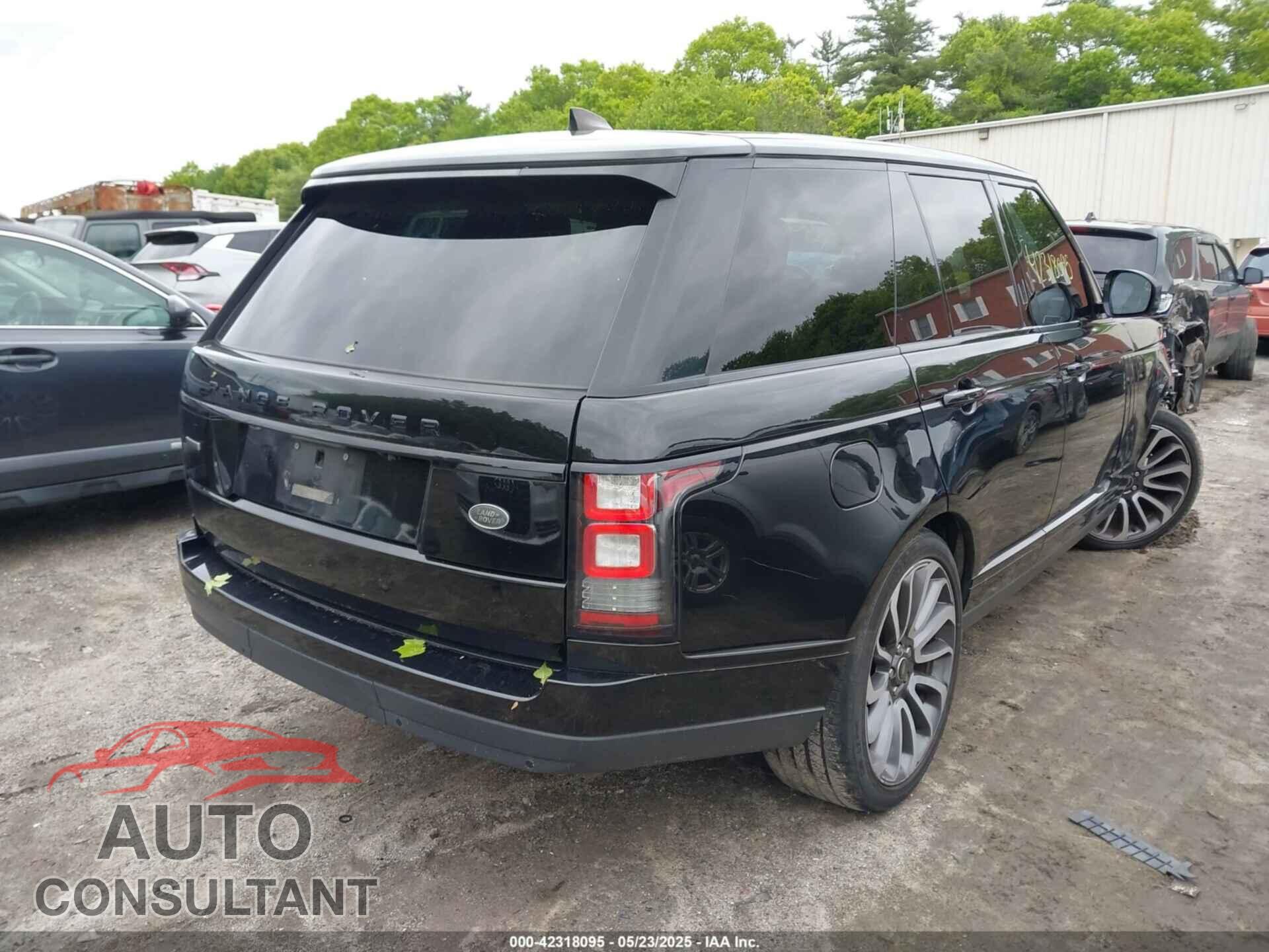 LAND ROVER RANGE ROVER 2017 - SALGS2FE3HA322802