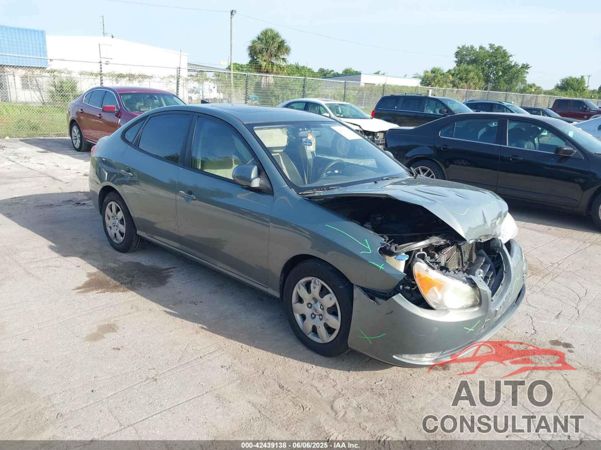 HYUNDAI ELANTRA 2009 - KMHDU46D09U671919