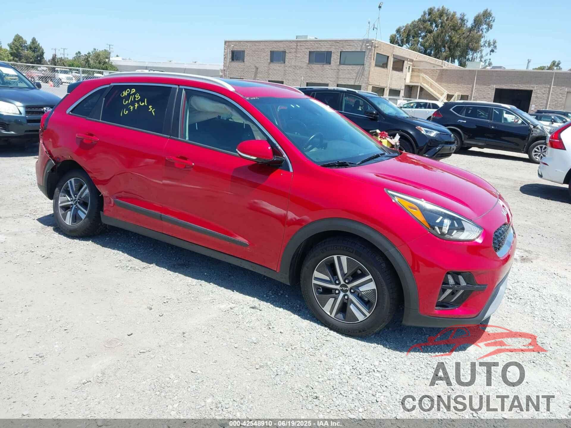 KIA NIRO 2022 - KNDCE3LC0N5525687