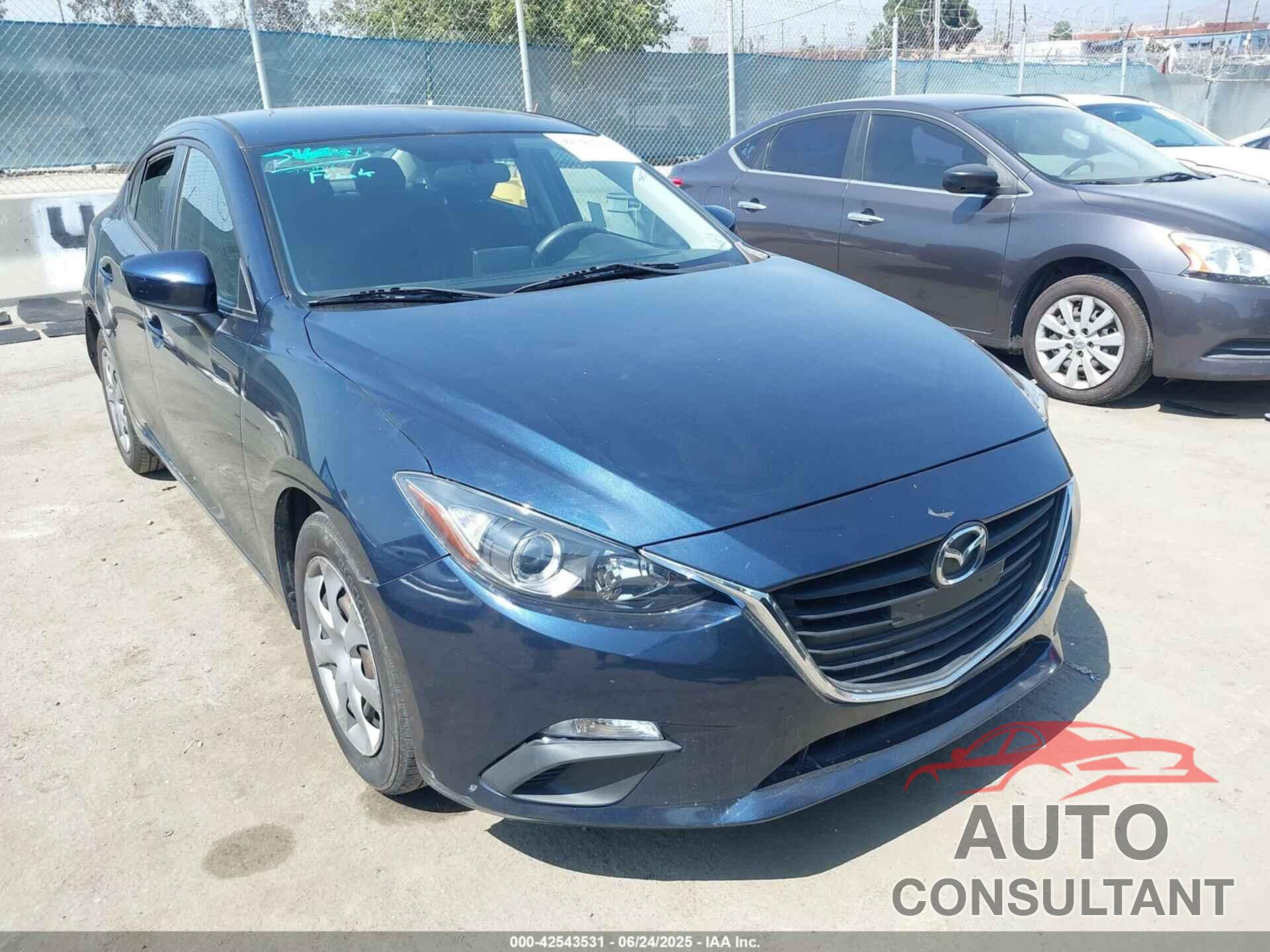 MAZDA MAZDA3 2015 - 3MZBM1U70FM130485