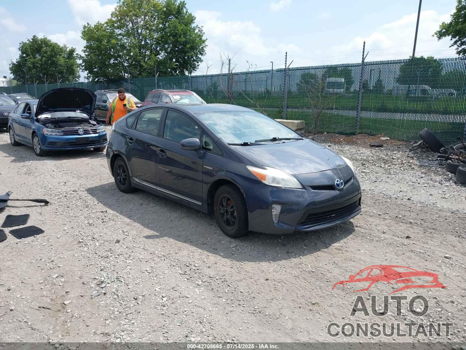 TOYOTA PRIUS 2013 - JTDKN3DU7D5653815