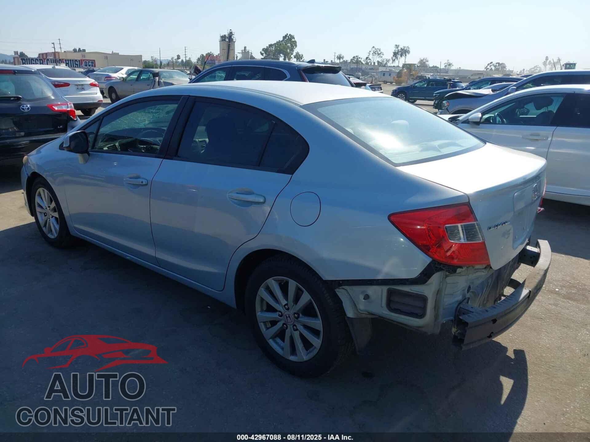 HONDA CIVIC 2012 - 19XFB2F85CE343895