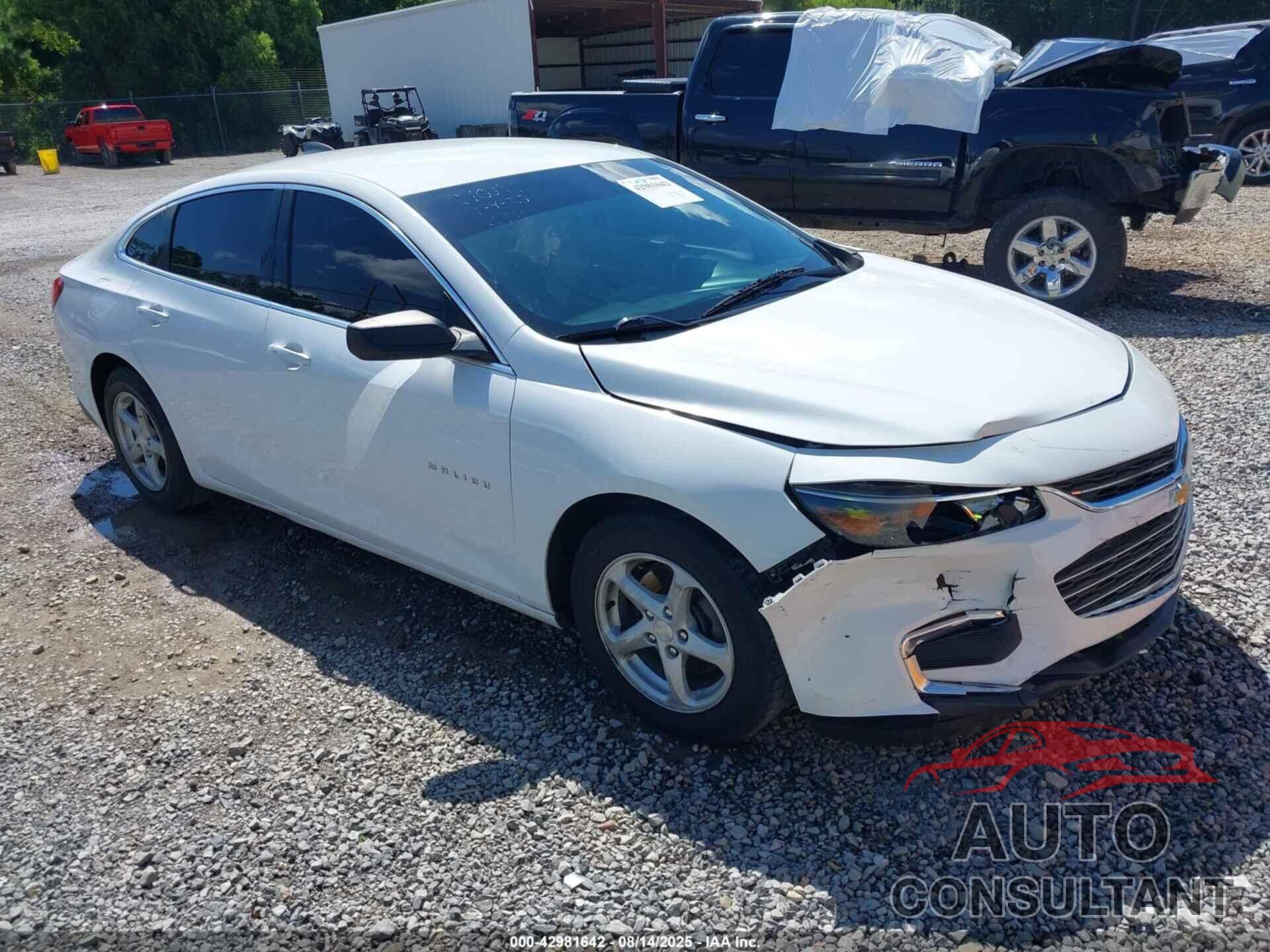 CHEVROLET MALIBU 2017 - 1G1ZC5ST4HF210413