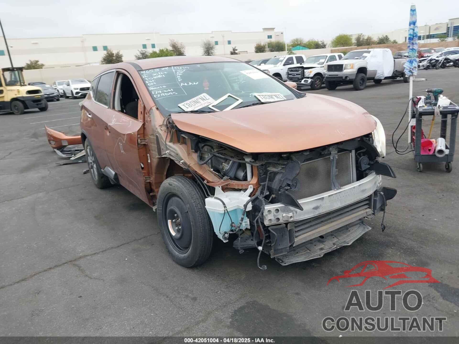 NISSAN MURANO 2015 - 5N1AZ2MG5FN247082