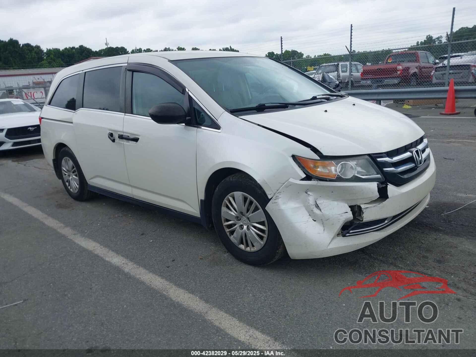 HONDA ODYSSEY 2016 - 5FNRL5H22GB088966