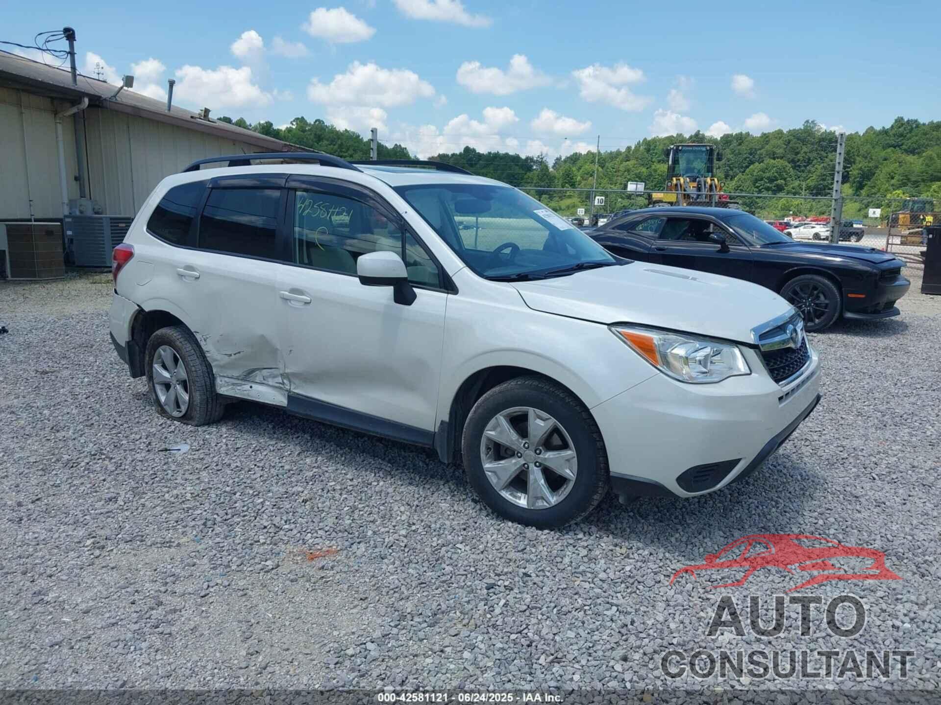 SUBARU FORESTER 2015 - JF2SJAFC1FH591593