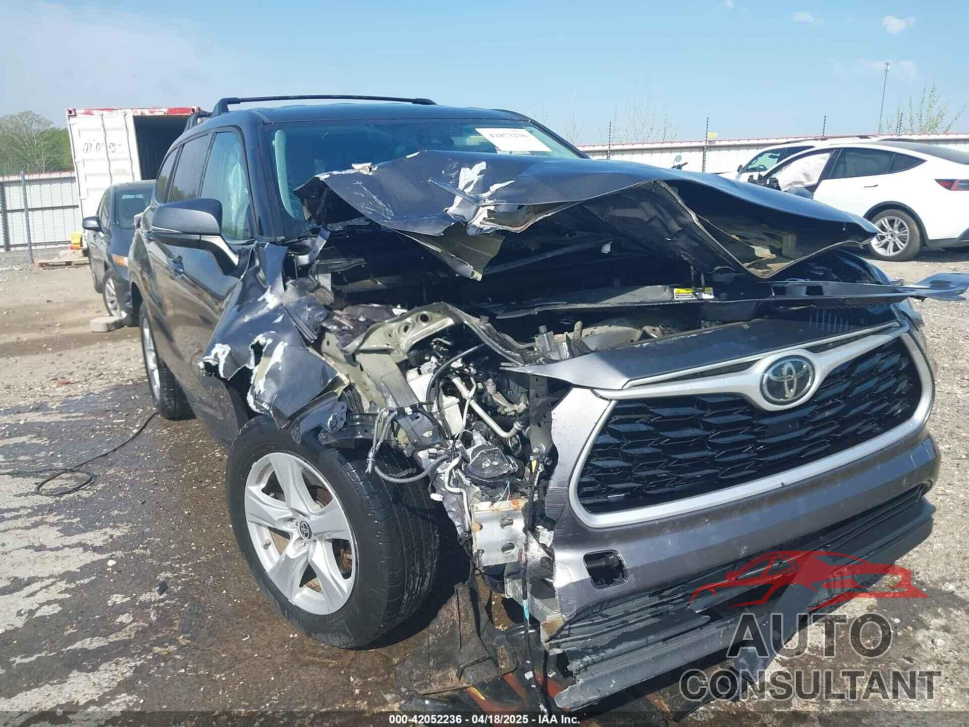 TOYOTA HIGHLANDER 2021 - 5TDZZRAH3MS523182