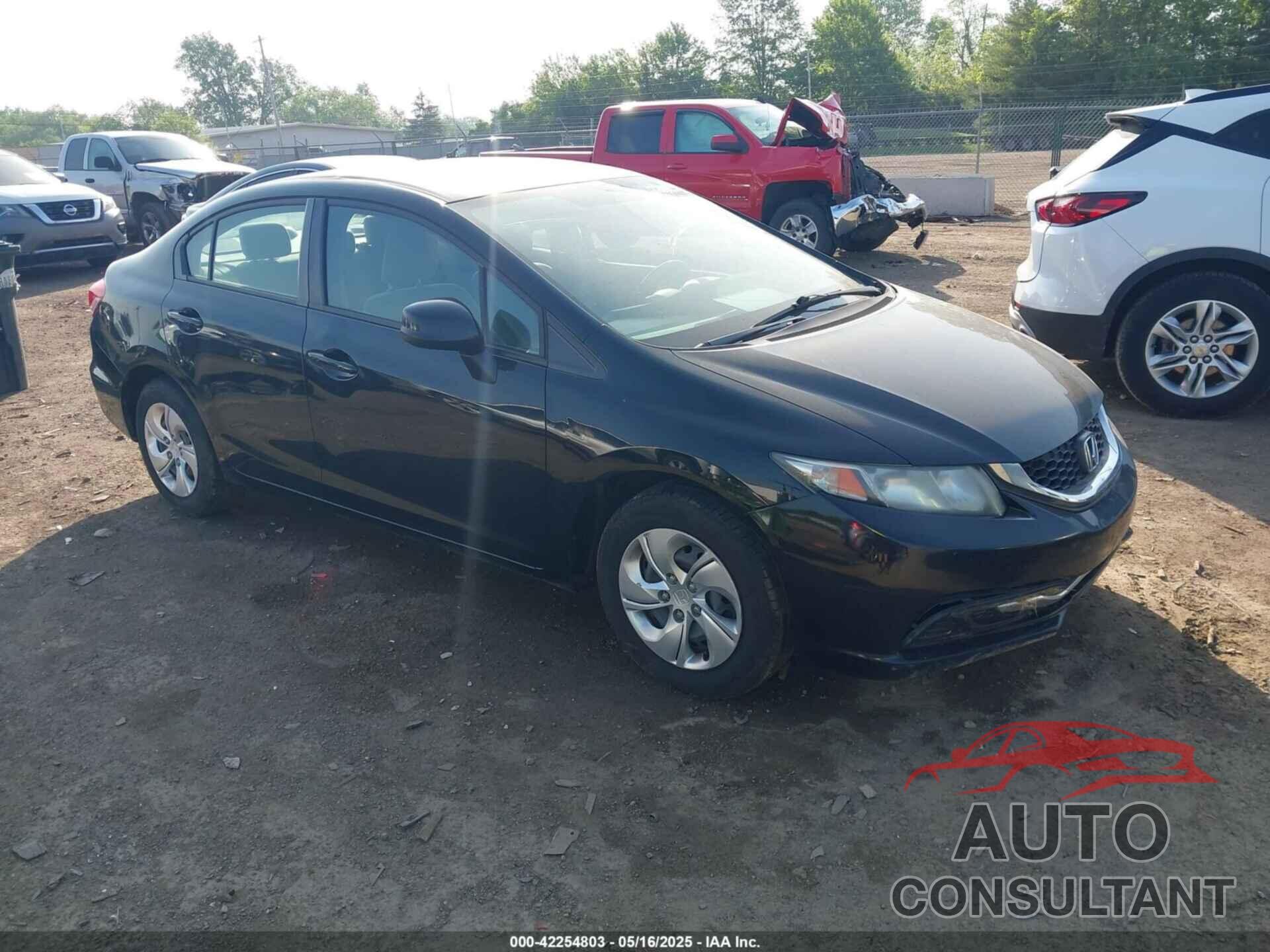 HONDA CIVIC 2013 - 19XFB2F54DE218863