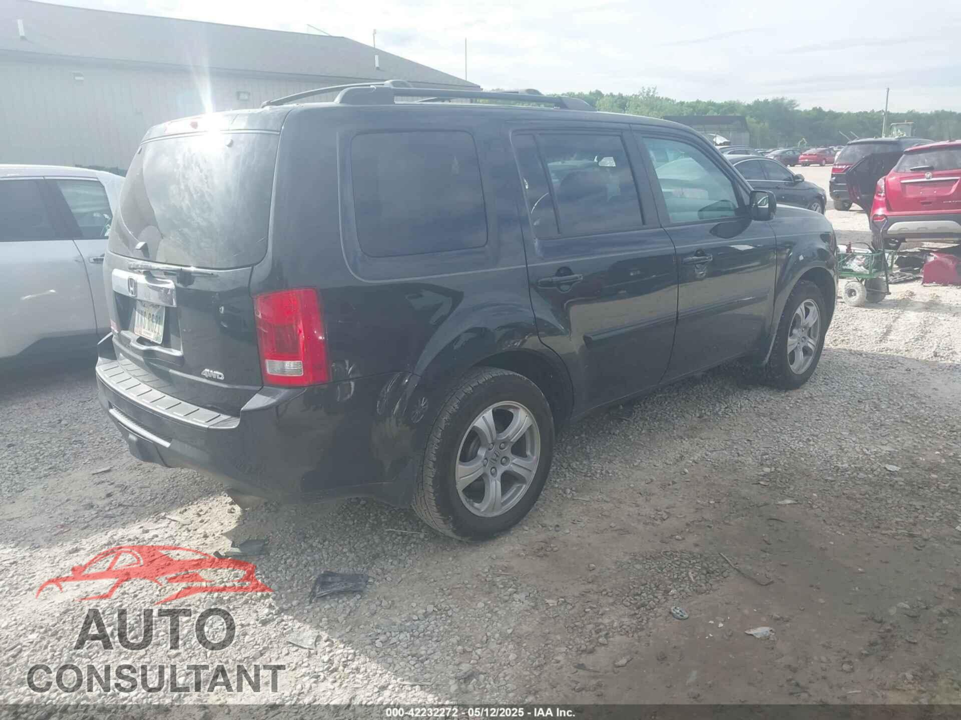 HONDA PILOT 2013 - 5FNYF4H52DB086315