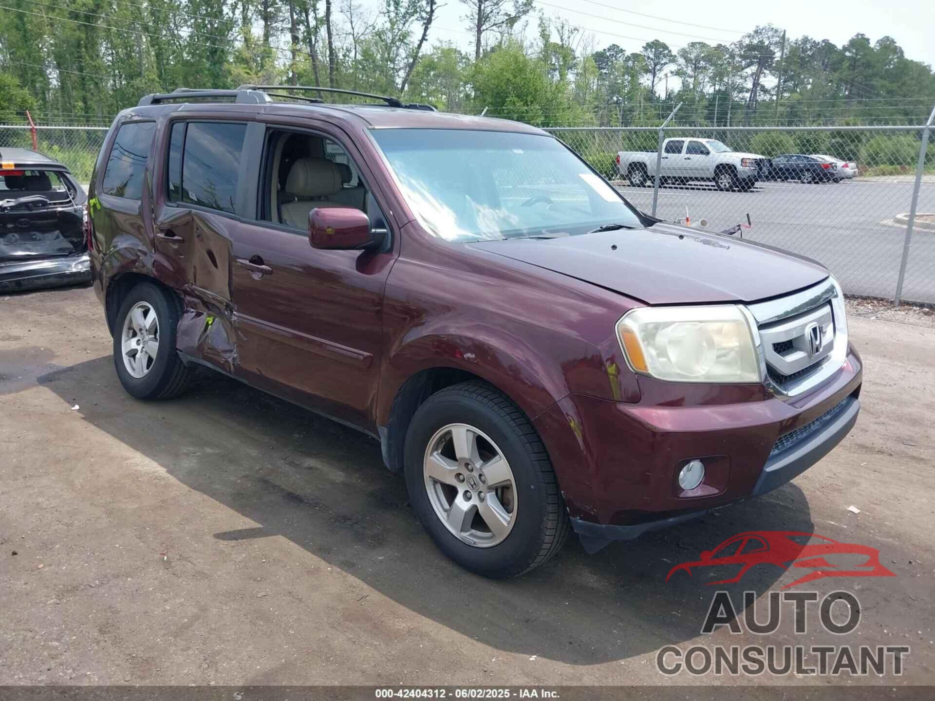 HONDA PILOT 2011 - 5FNYF3H74BB027162