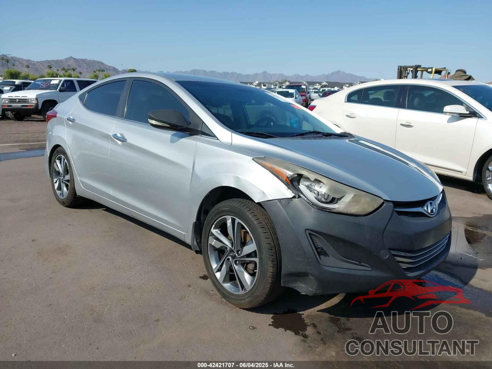 HYUNDAI ELANTRA 2015 - KMHDH4AEXFU303070