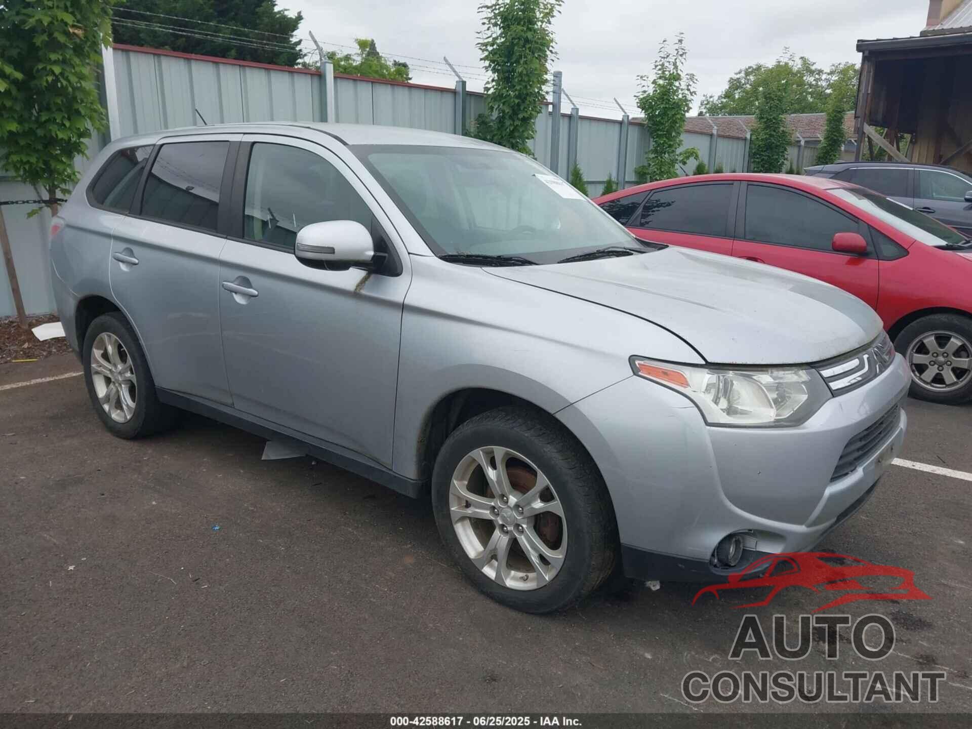 MITSUBISHI OUTLANDER 2014 - JA4AZ3A38EZ015492