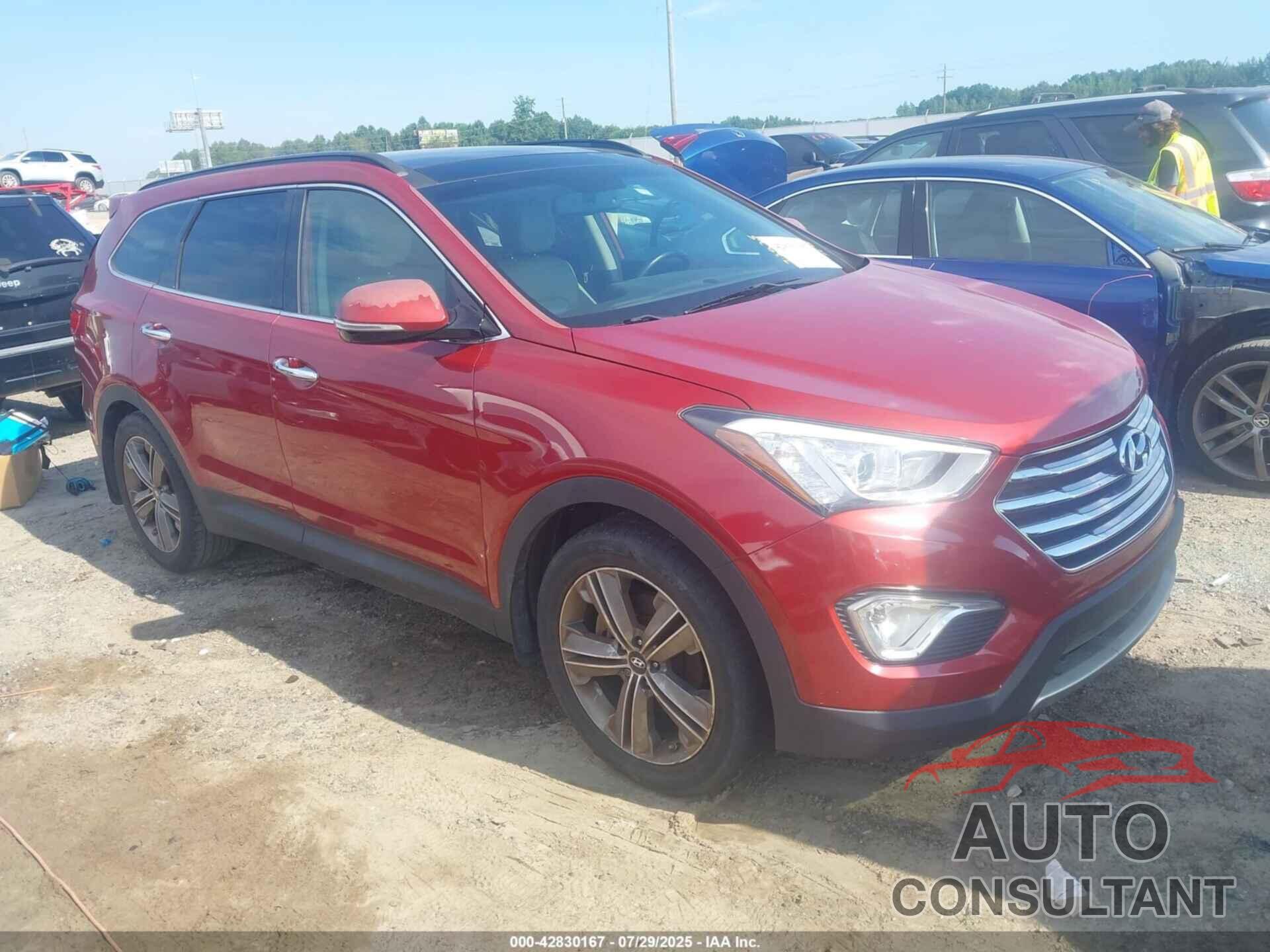 HYUNDAI SANTA FE 2016 - KM8SR4HF9GU133644