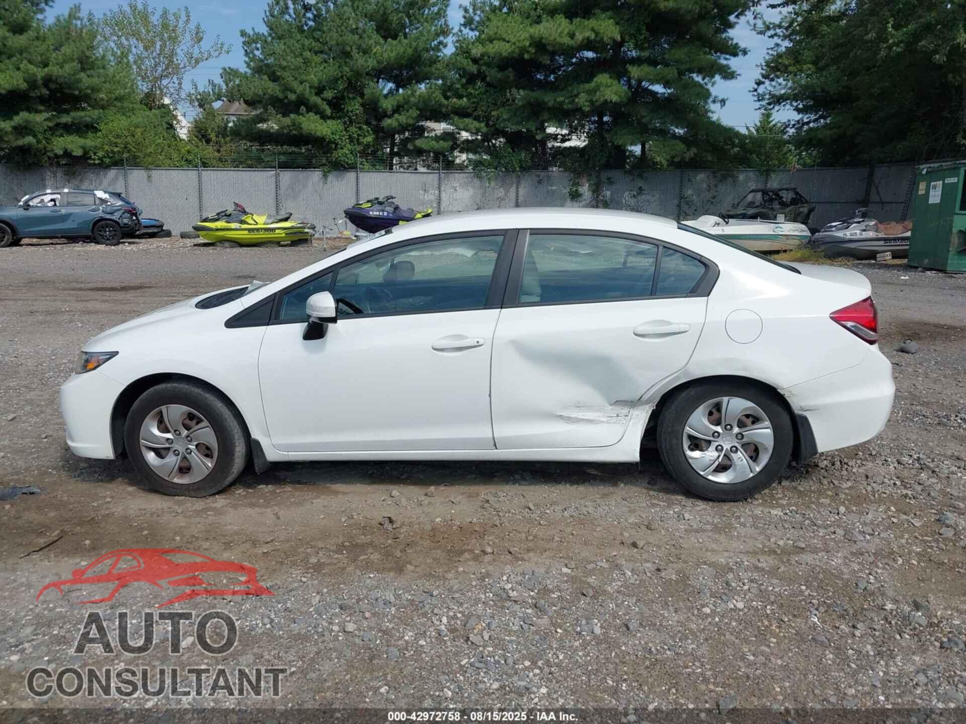 HONDA CIVIC 2014 - 19XFB2F5XEE220800