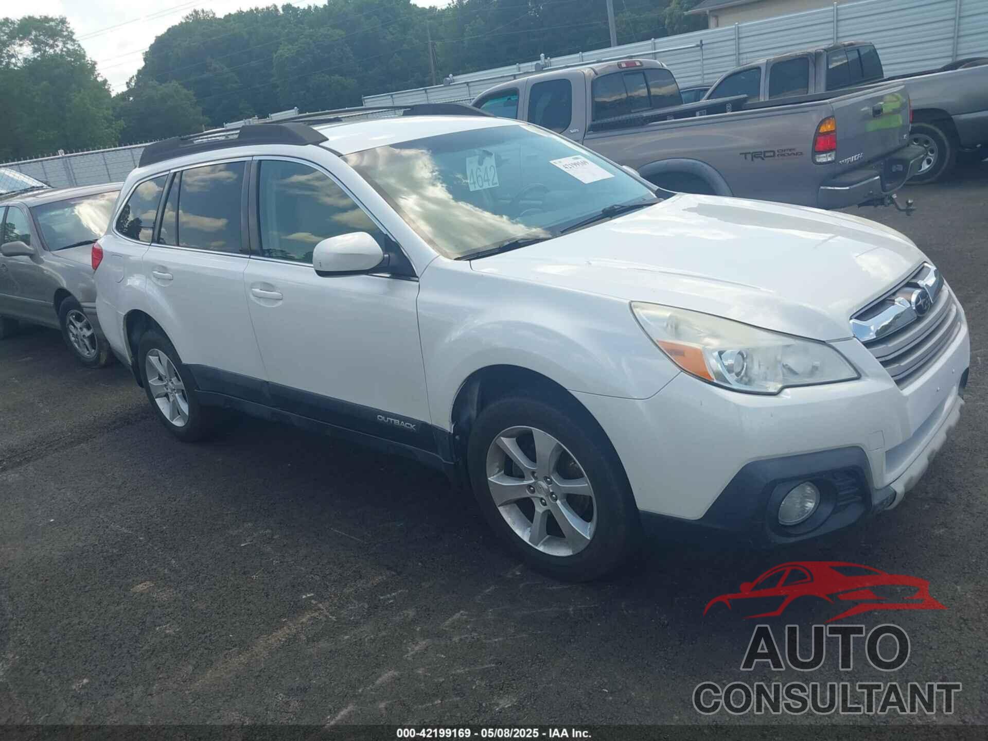 SUBARU OUTBACK 2013 - 4S4BRCJC8D3265774