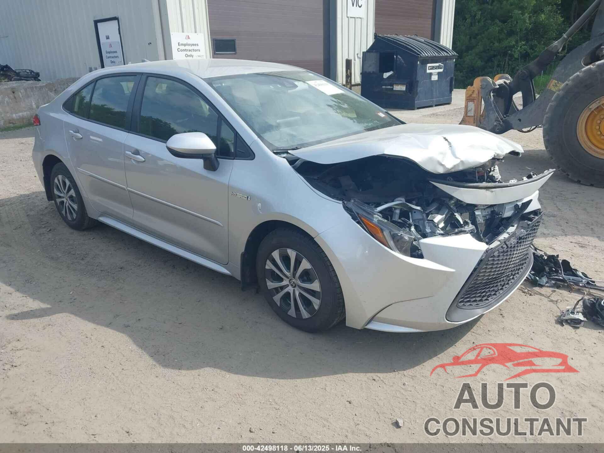 TOYOTA COROLLA 2021 - JTDEAMDE0MJ020085