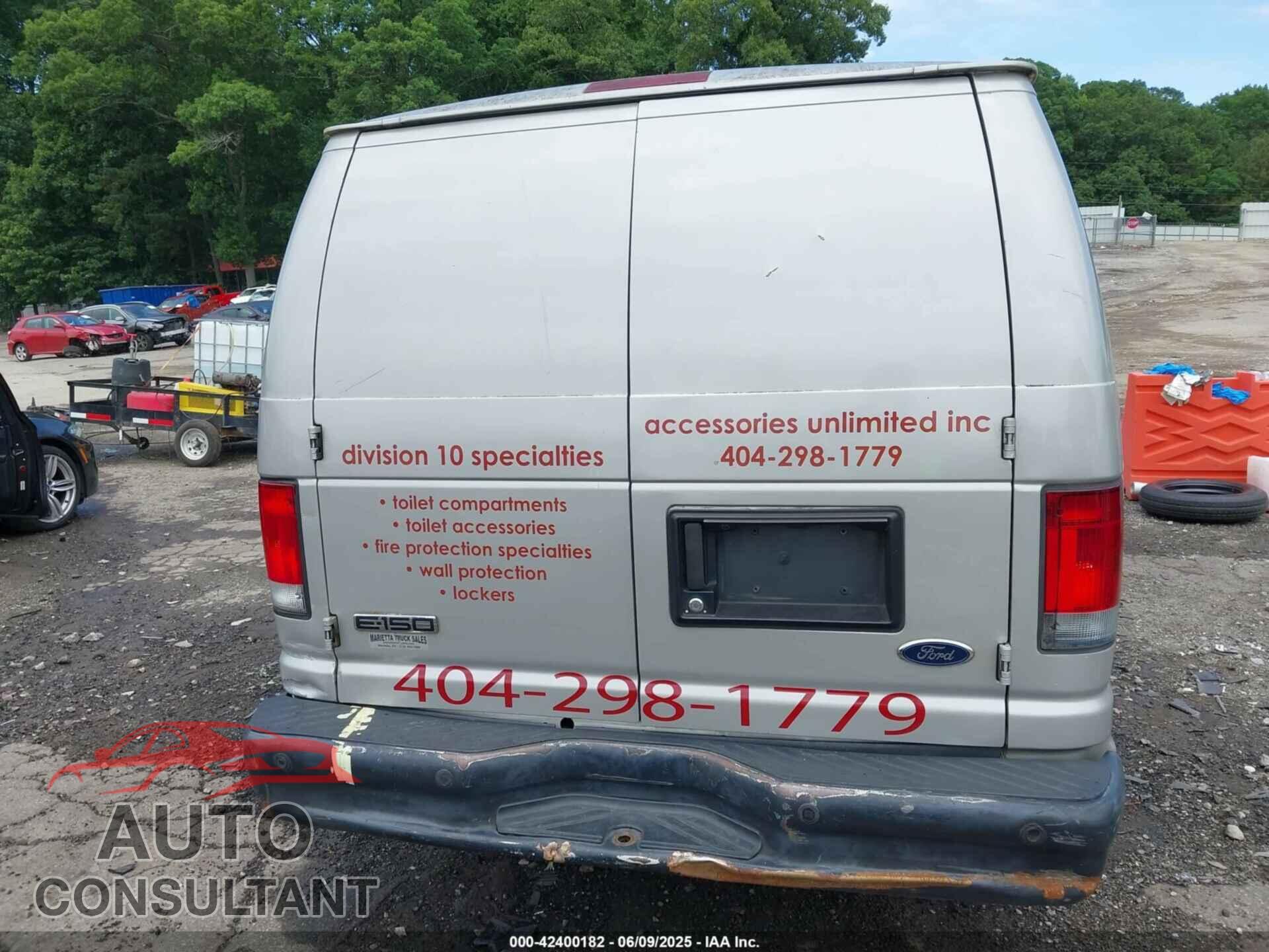FORD E-150 2012 - 1FTNE1EW4CDA76957