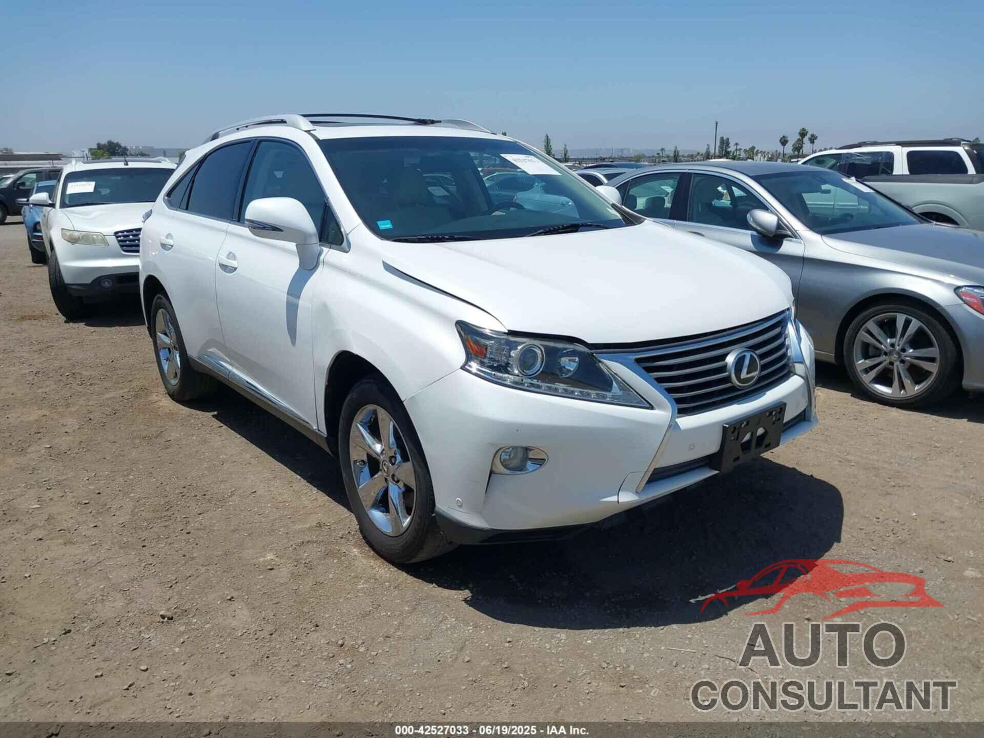 LEXUS RX 350 2015 - JTJZK1BA7F2422886