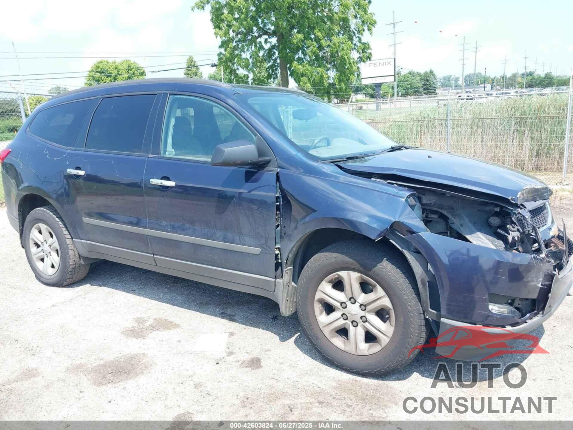 CHEVROLET TRAVERSE 2012 - 1GNKRFED1CJ198218