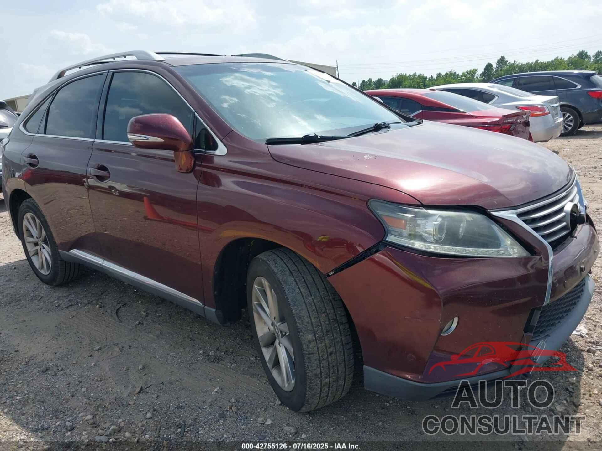 LEXUS RX 350 2014 - 2T2ZK1BA6EC147137