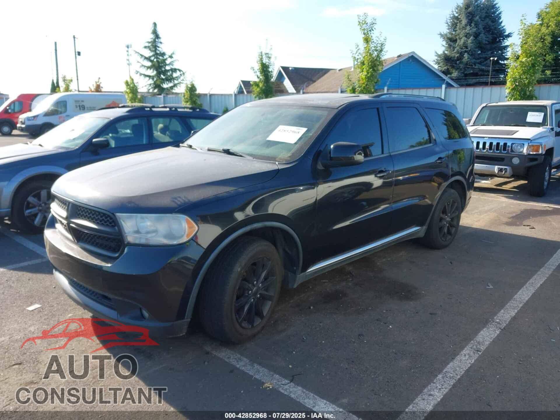 DODGE DURANGO 2012 - 1C4RDHAG7CC237304