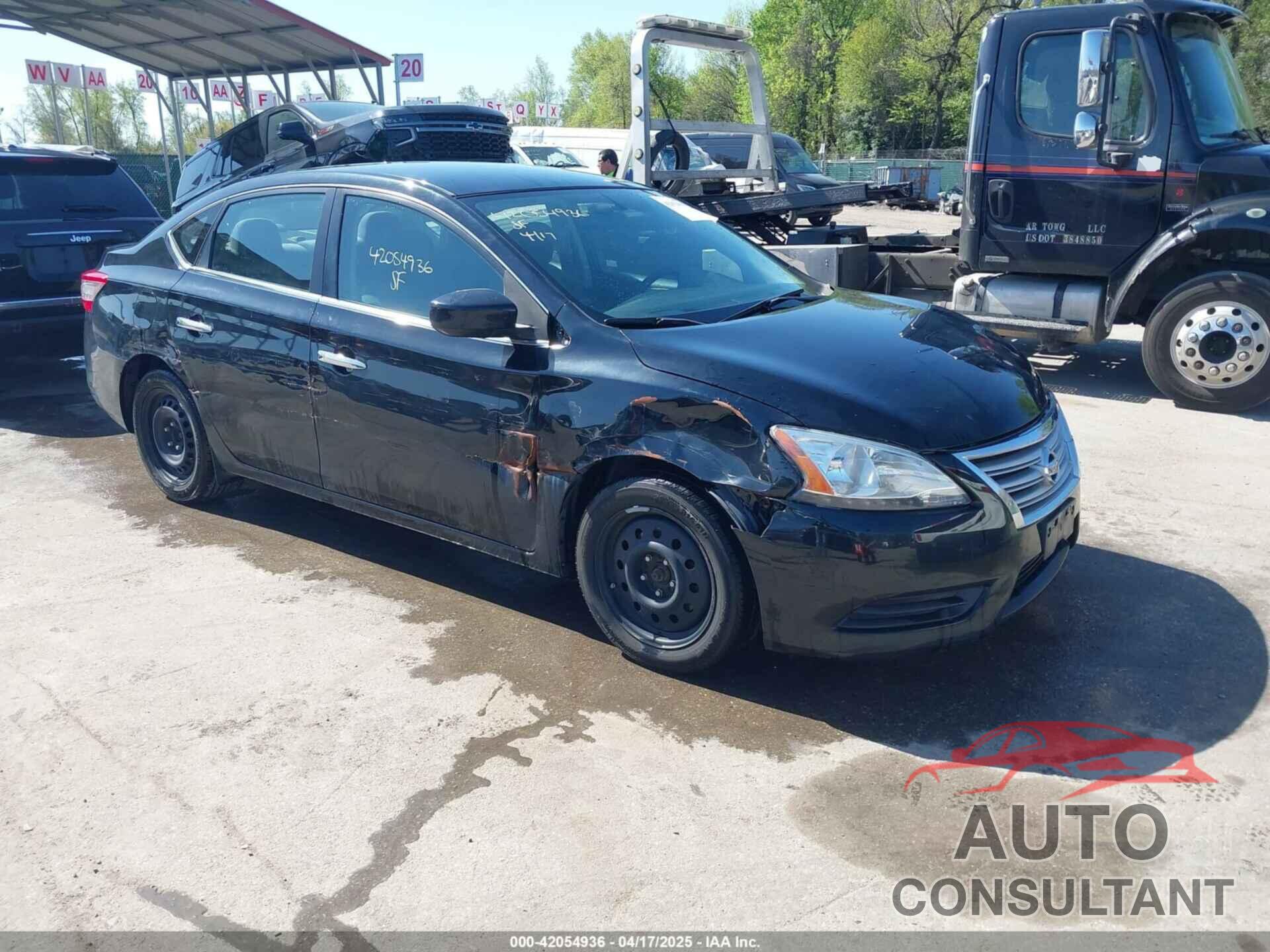 NISSAN SENTRA 2013 - 3N1AB7APXDL764257